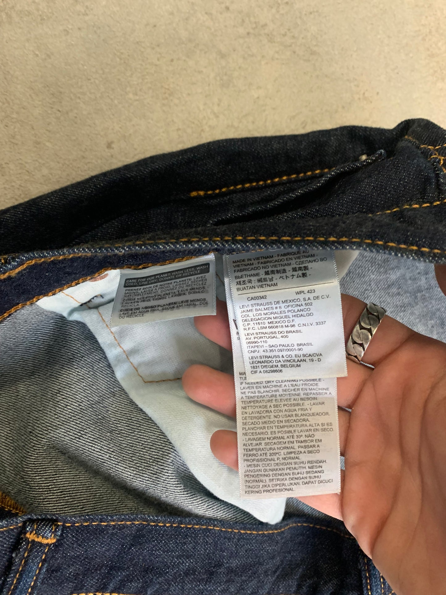 Pantalones Vaqueros Vintage Levi’s 501 - XL