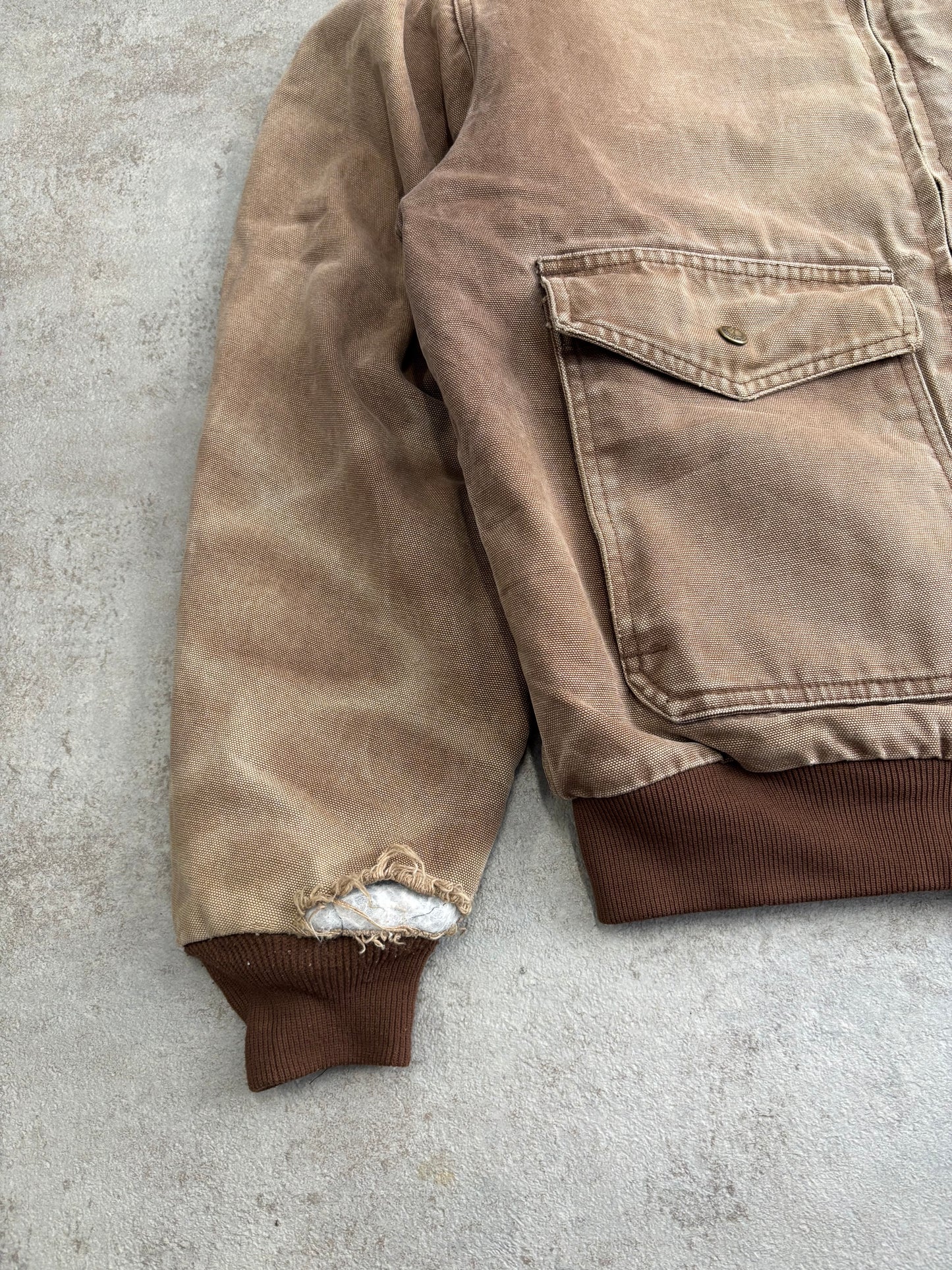Chaqueta Worker ‘Trashed’ BercoWear 00s Vintage - M