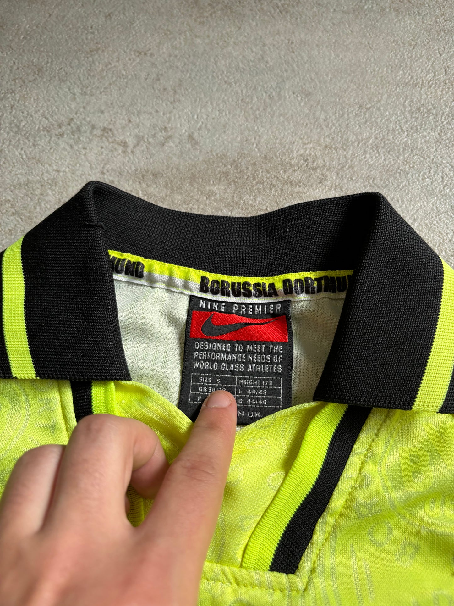 Camiseta Nike Premier Borussia Dortmund 1996/97 Vintage - S