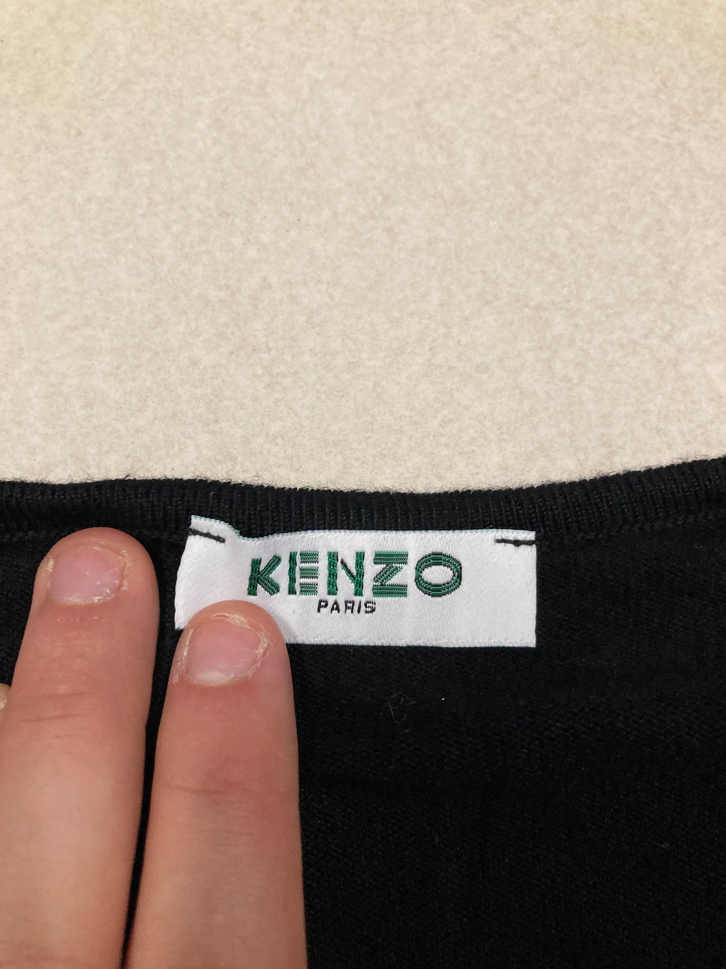 Camiseta Kenzo ‘Logo Embroidered’ - S Woman