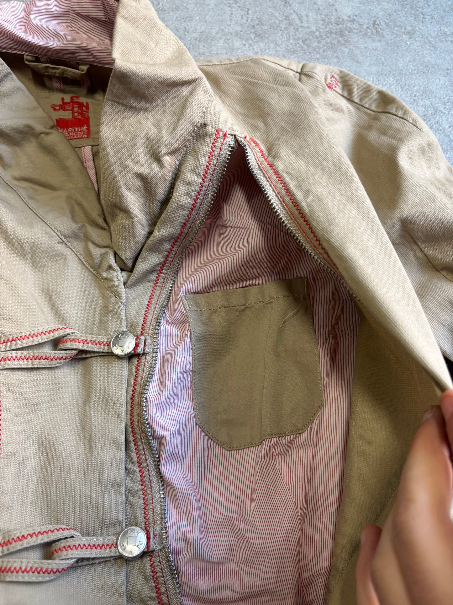 Chaqueta ‘Hidden Pockets’ Marithé + François Girbaud 00s Vintage - M