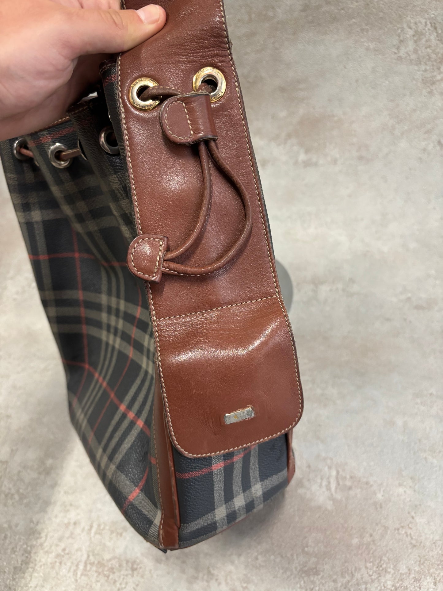 Bolso Cruzado Burberry 00s Vintage