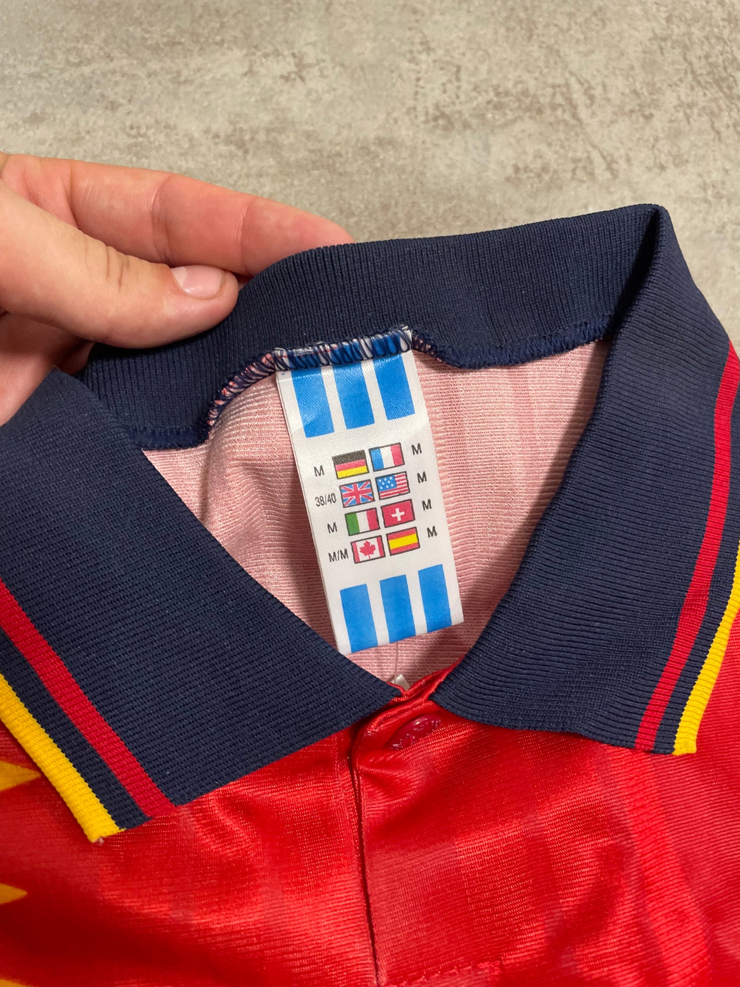 Camiseta ‘Deadstock’ Adidas España 1994 ‘World Cup’ Vintage - M