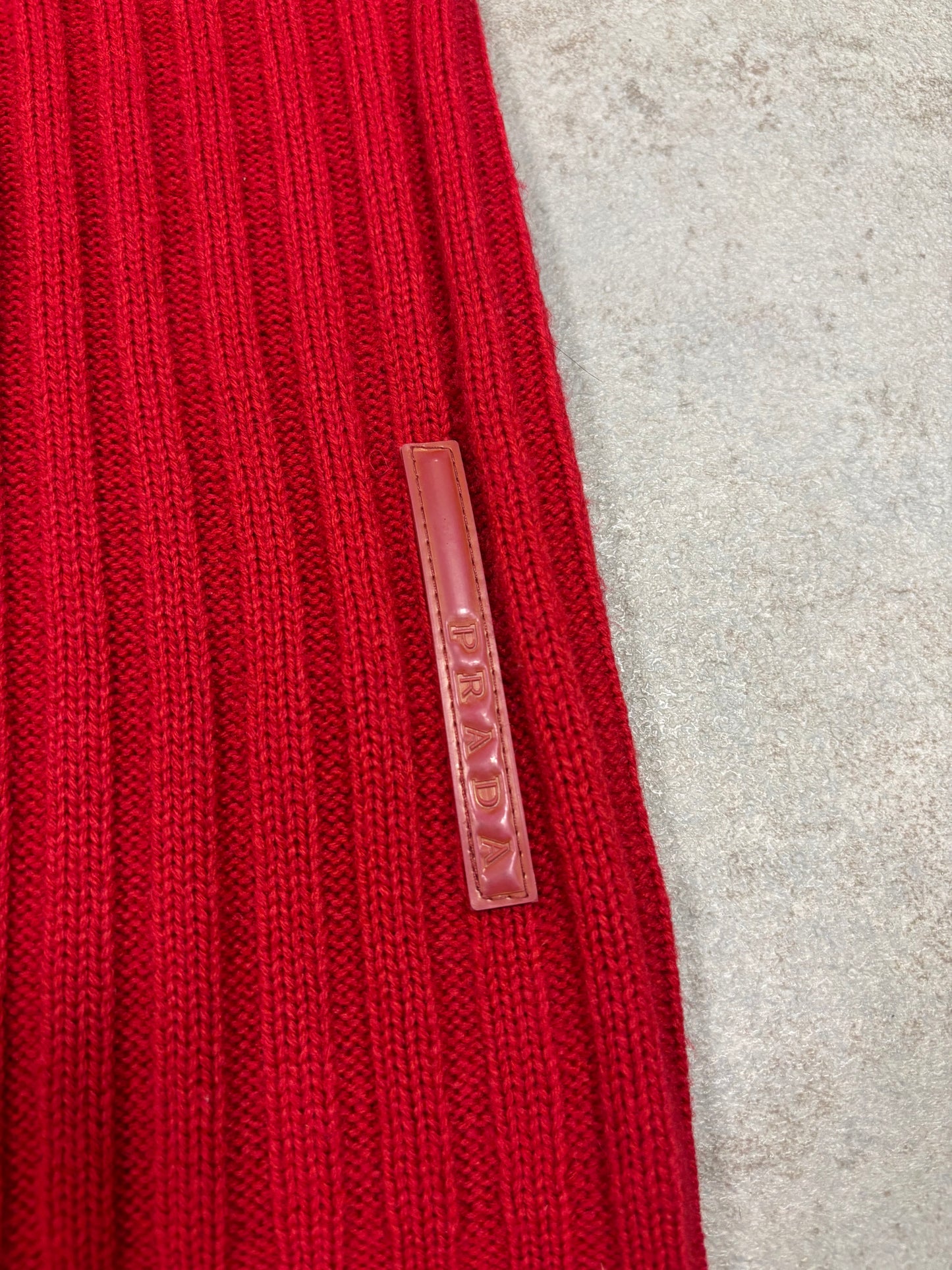 Chaleco Punto Prada Late 90s Vintage - M