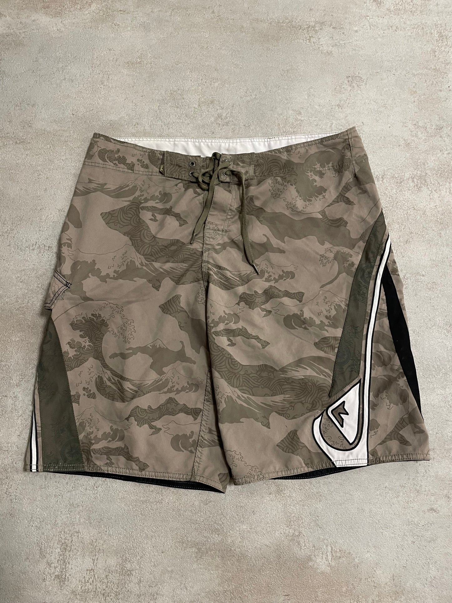 Shorts Bañador Quiksilver Piratas 00s Vintage - L