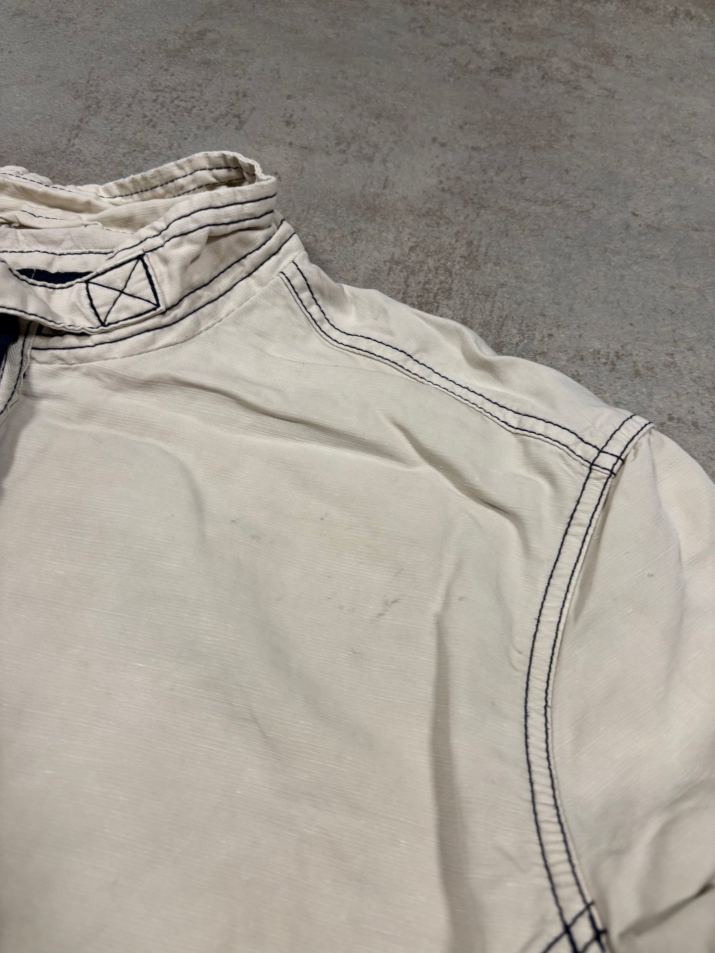 Chaqueta Cargo Denim Armani Jeans 00s Vintage - M