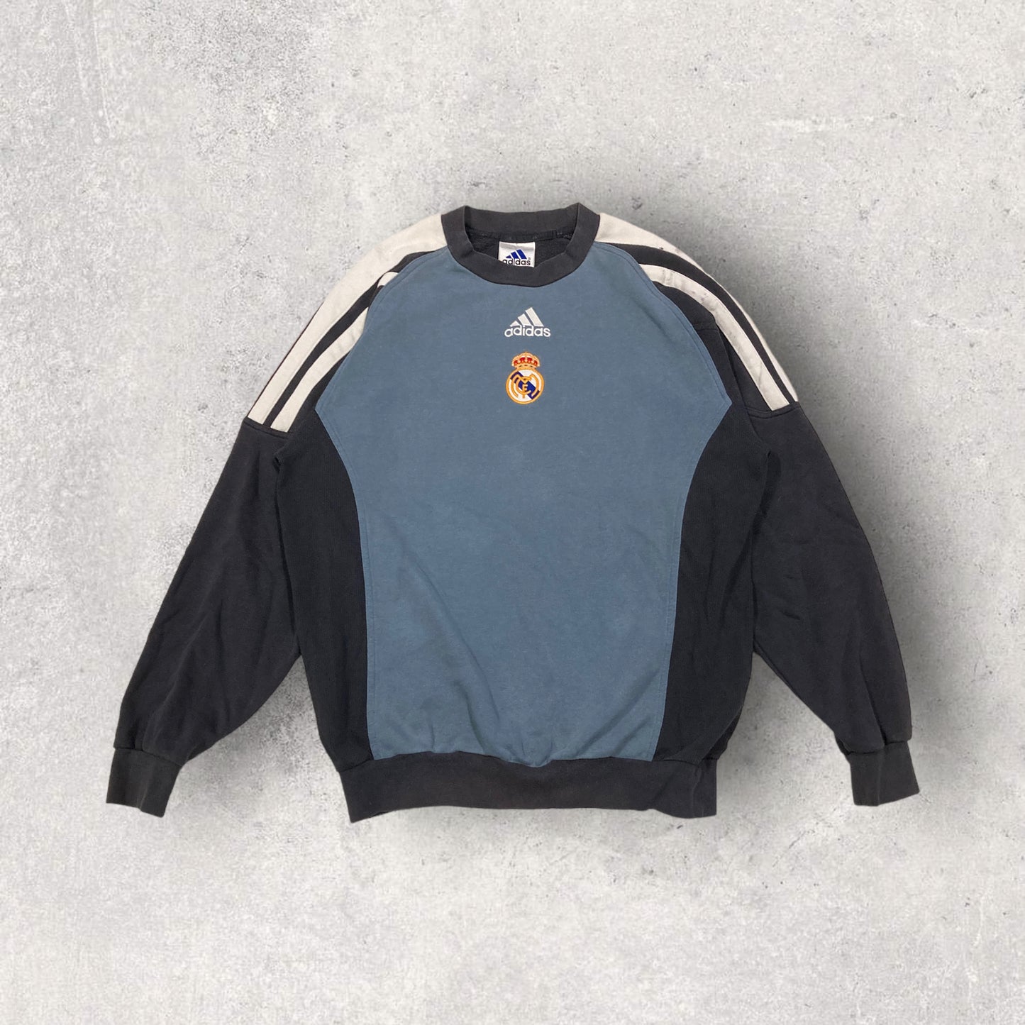 Sudadera Adidas Real Madrid 2001 Vintage - L