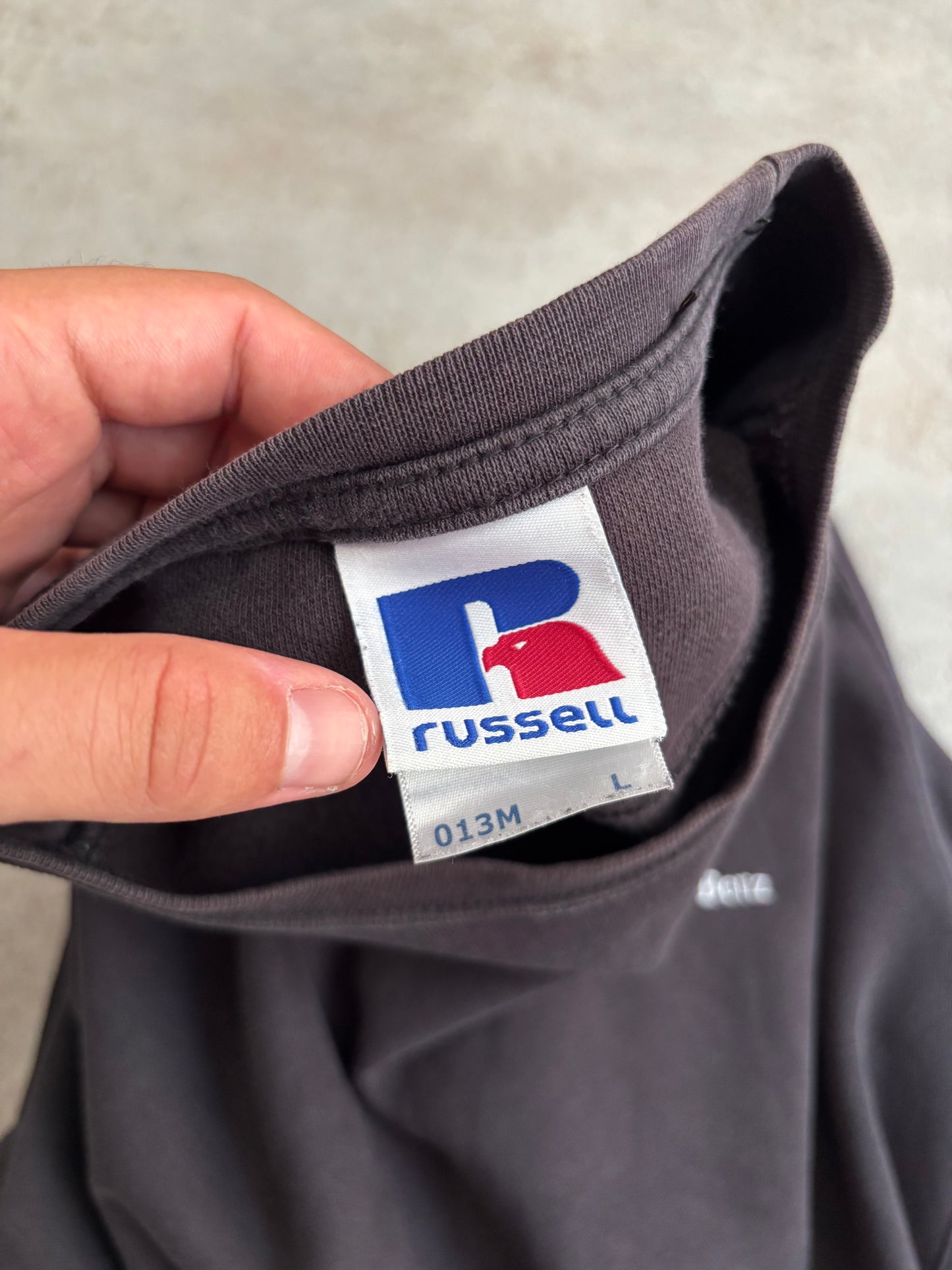 Sudadera Russell Athletic Mercedes Benz 00s Vintage - L