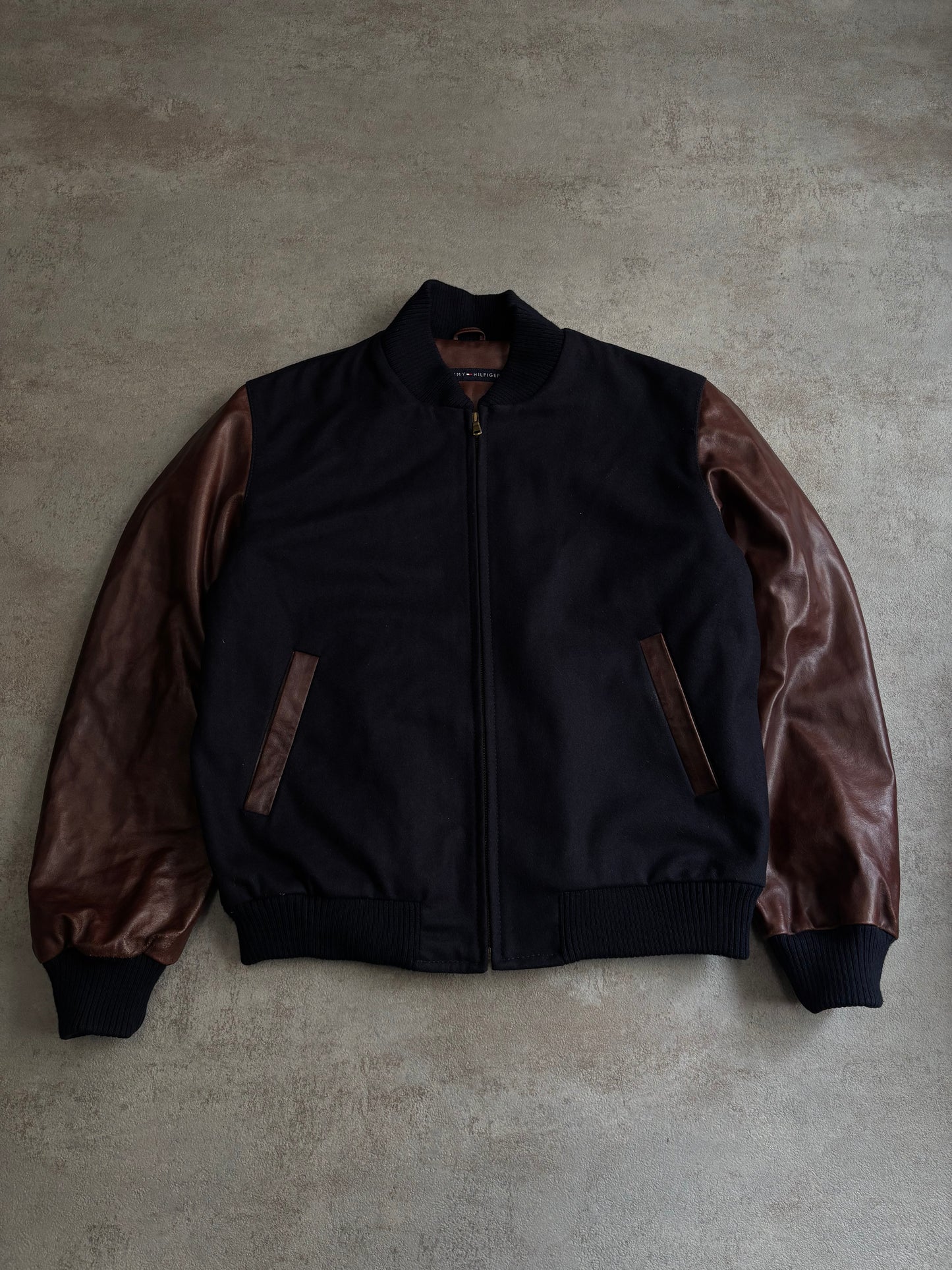 Chaqueta Varsity Leather Tommy Hilfiger - M