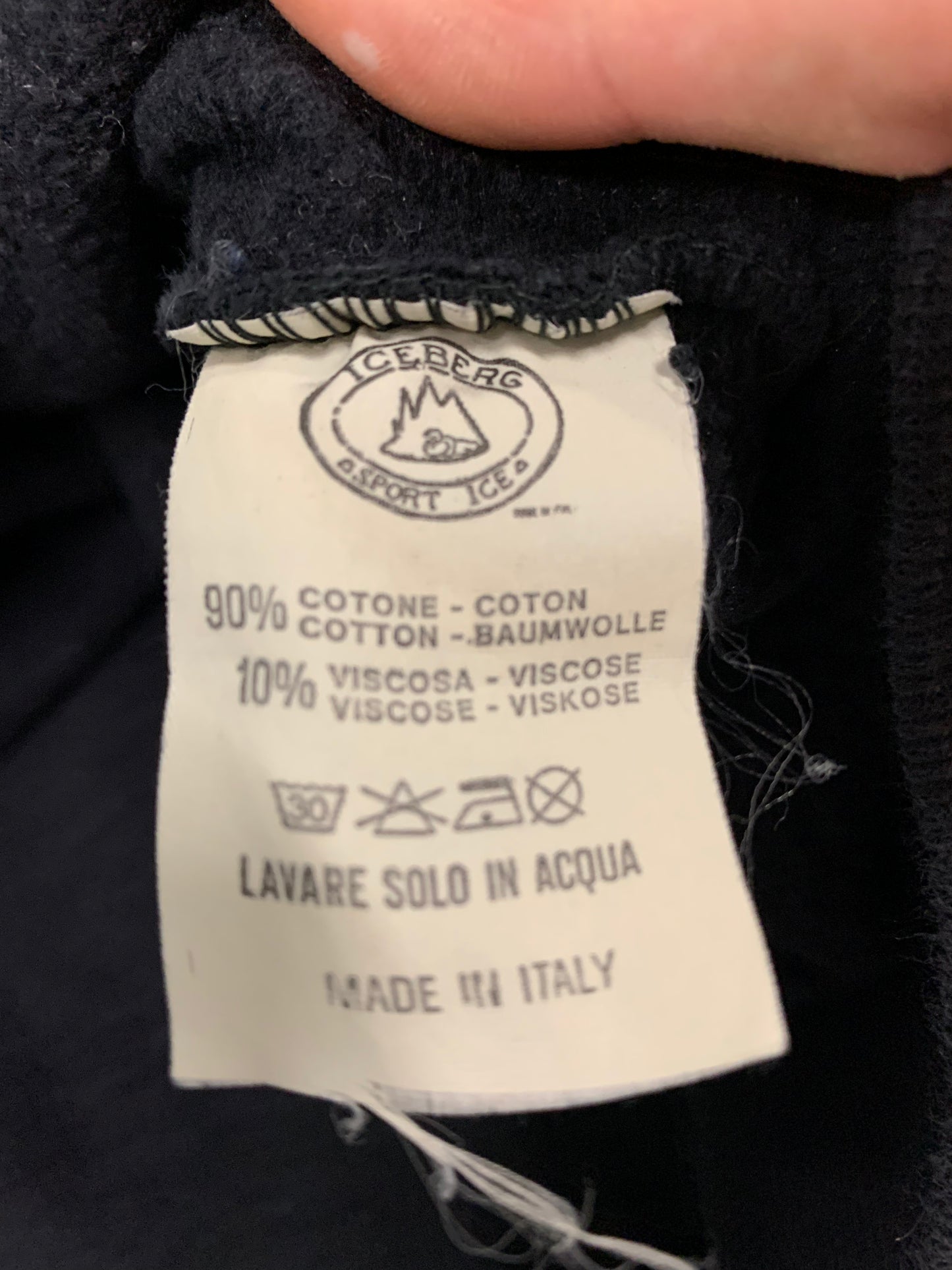 Sudadera Vintage Iceberg 90’s - M