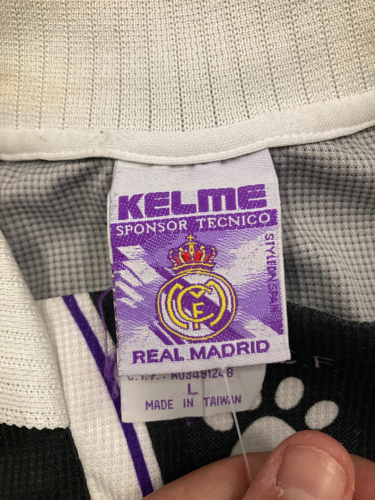 Camiseta Kelme Real Madrid 3 Equipación 97-98 Vintage - L