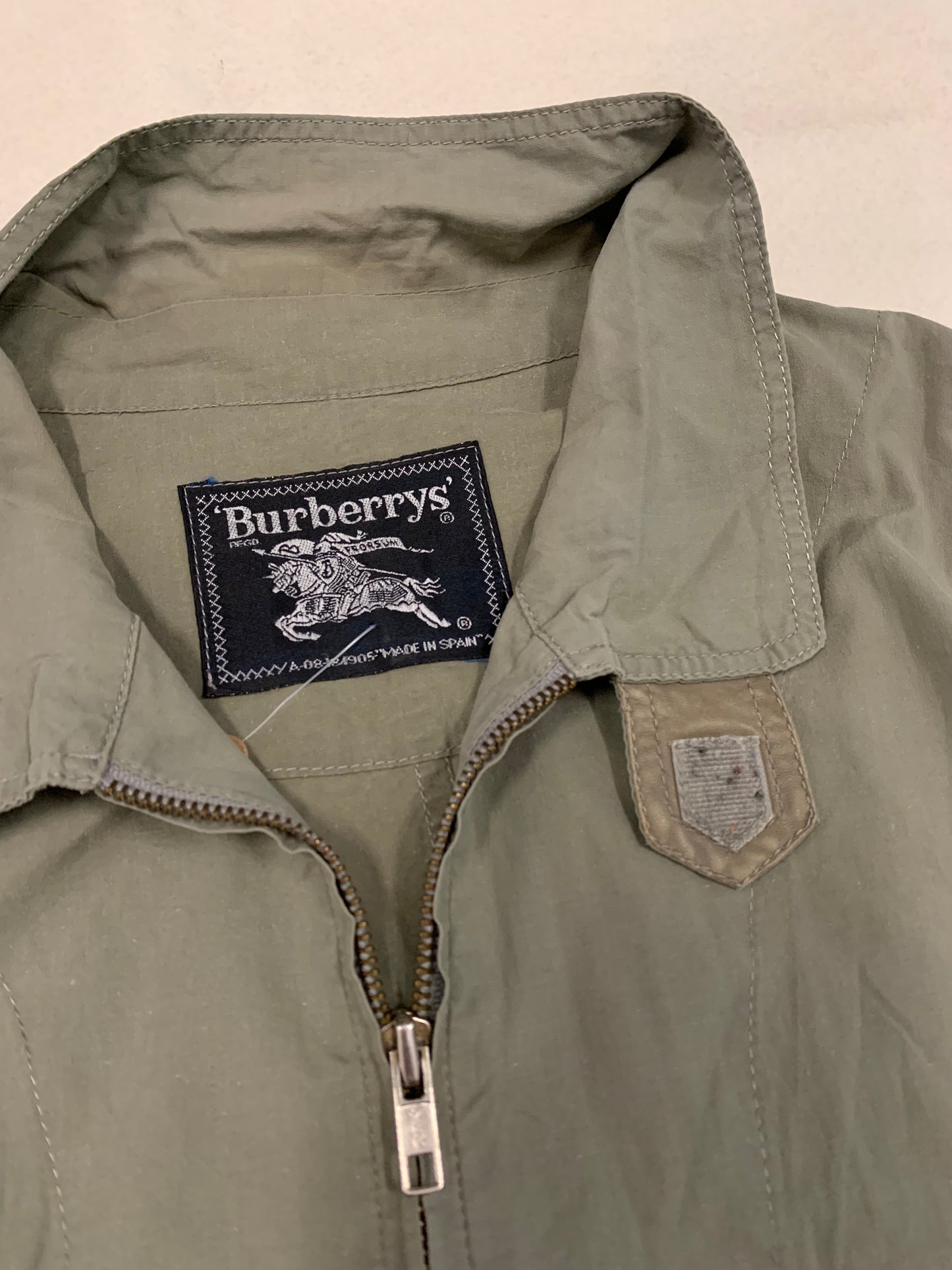 Chaqueta Vintage Burberry Cargo Aviator - M