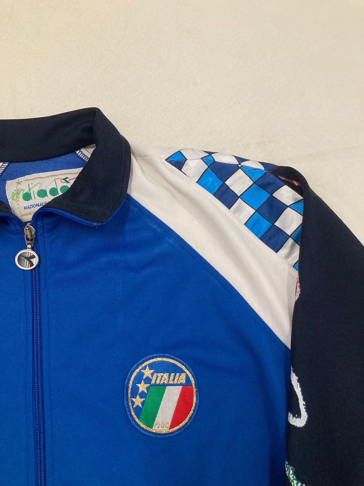 Chaqueta Diadora Selección Nacional de Italia 1992 Vintage - M