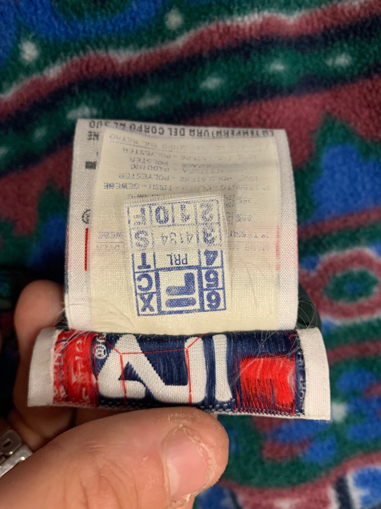 Chaleco Vintage Fila Magic Line Reversible 90’s - L