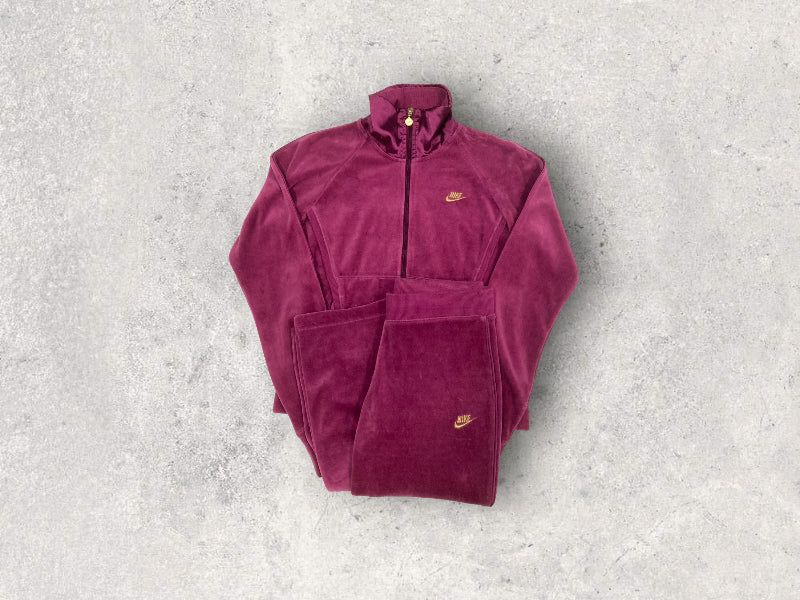Conjunto de Terciopelo Nike 00s Vintage - S