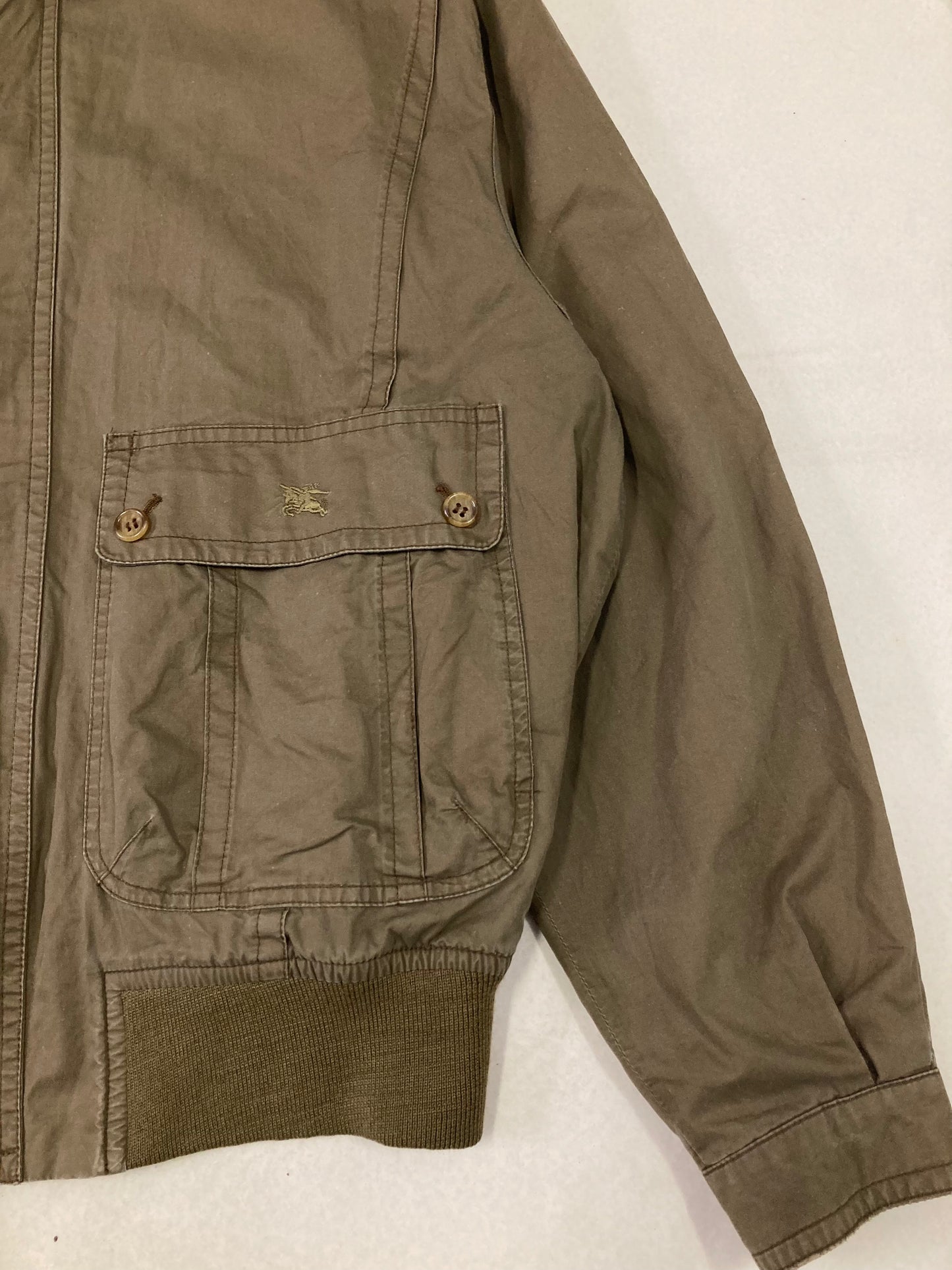 Chaqueta Harrington Vintage Aviator Cargo Burberry 70’s - M