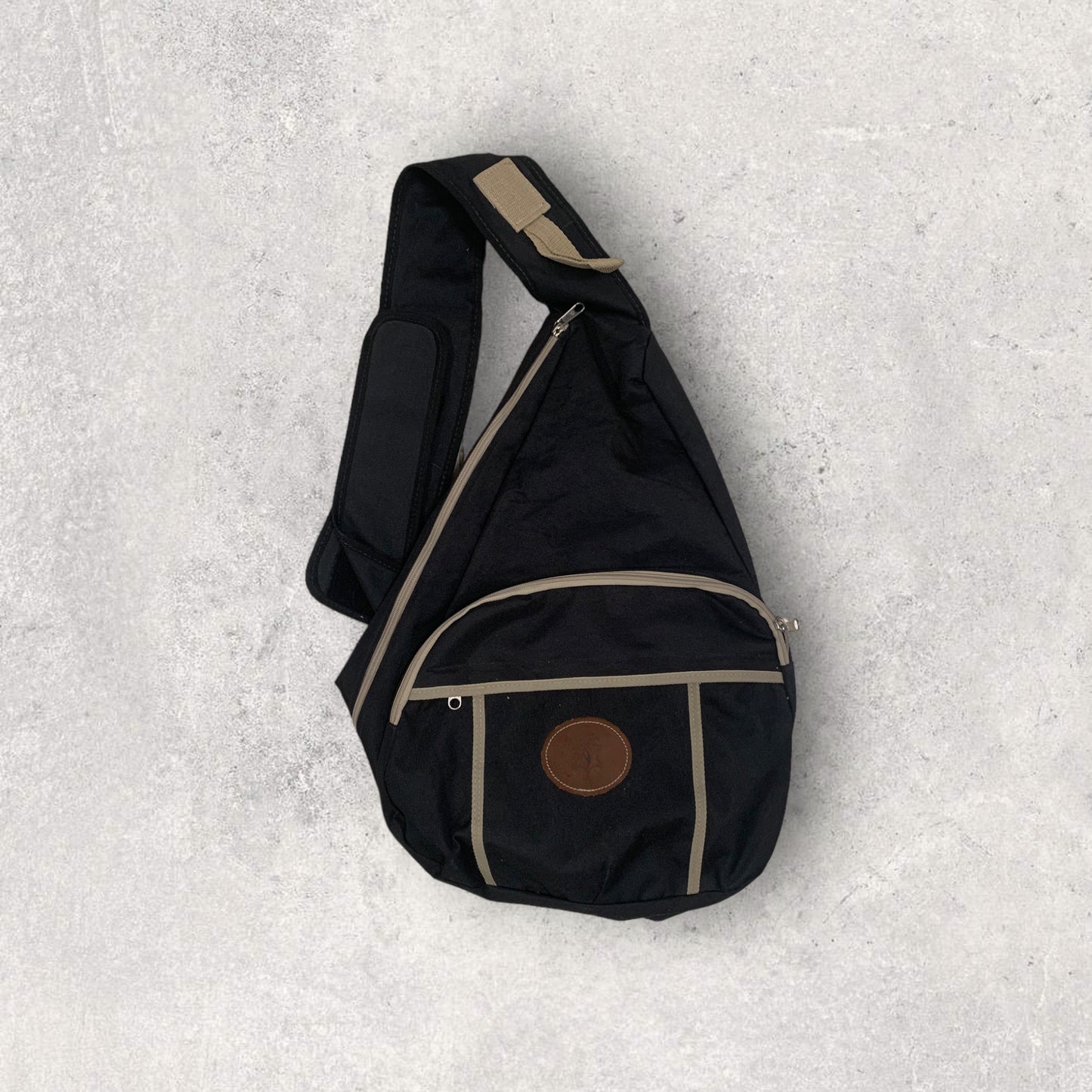 Sling Bag Vintage Negra