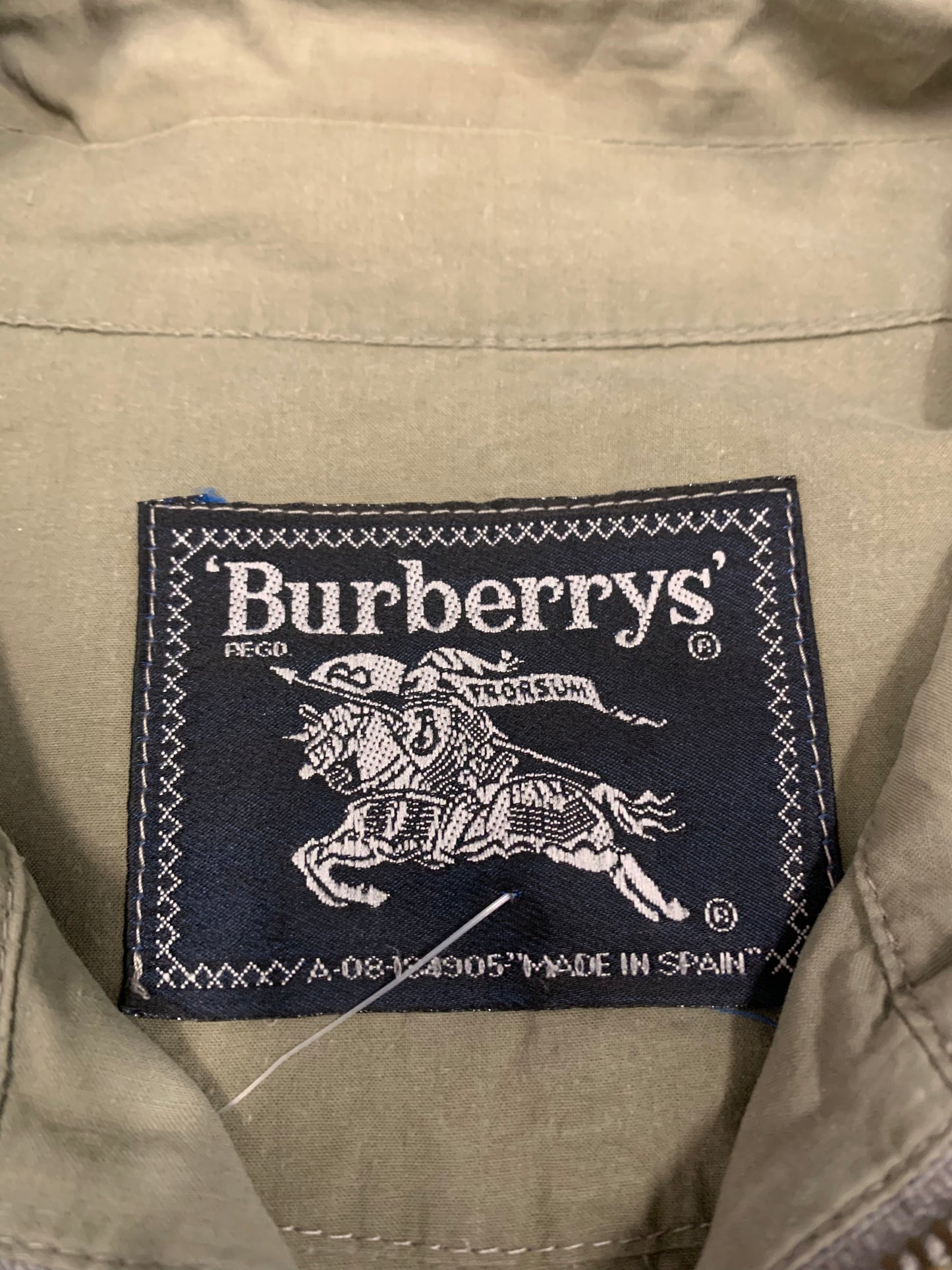 Chaqueta Vintage Burberry Cargo Aviator - M