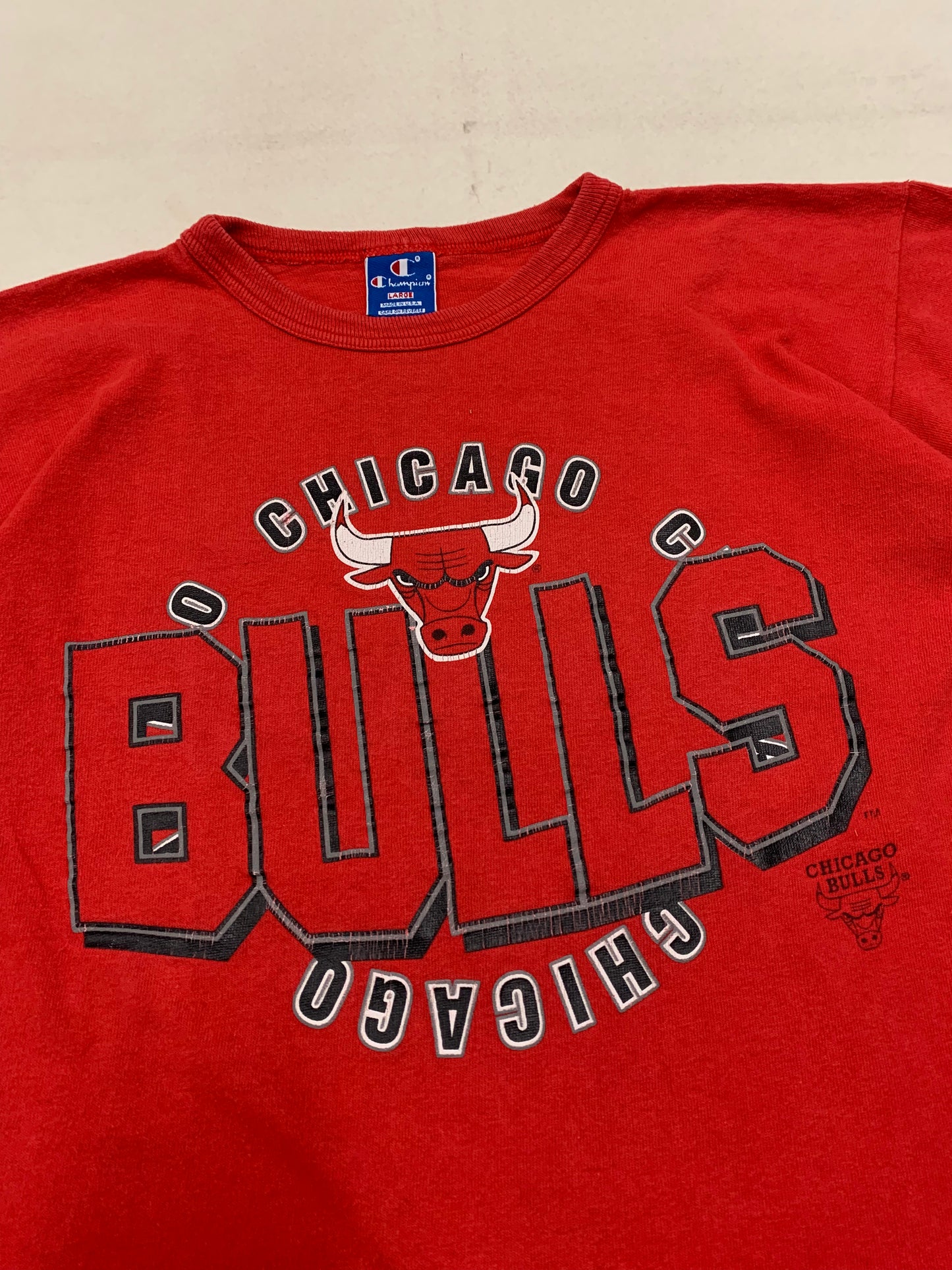 Camiseta Vintage Champion Bulls 80’s - M