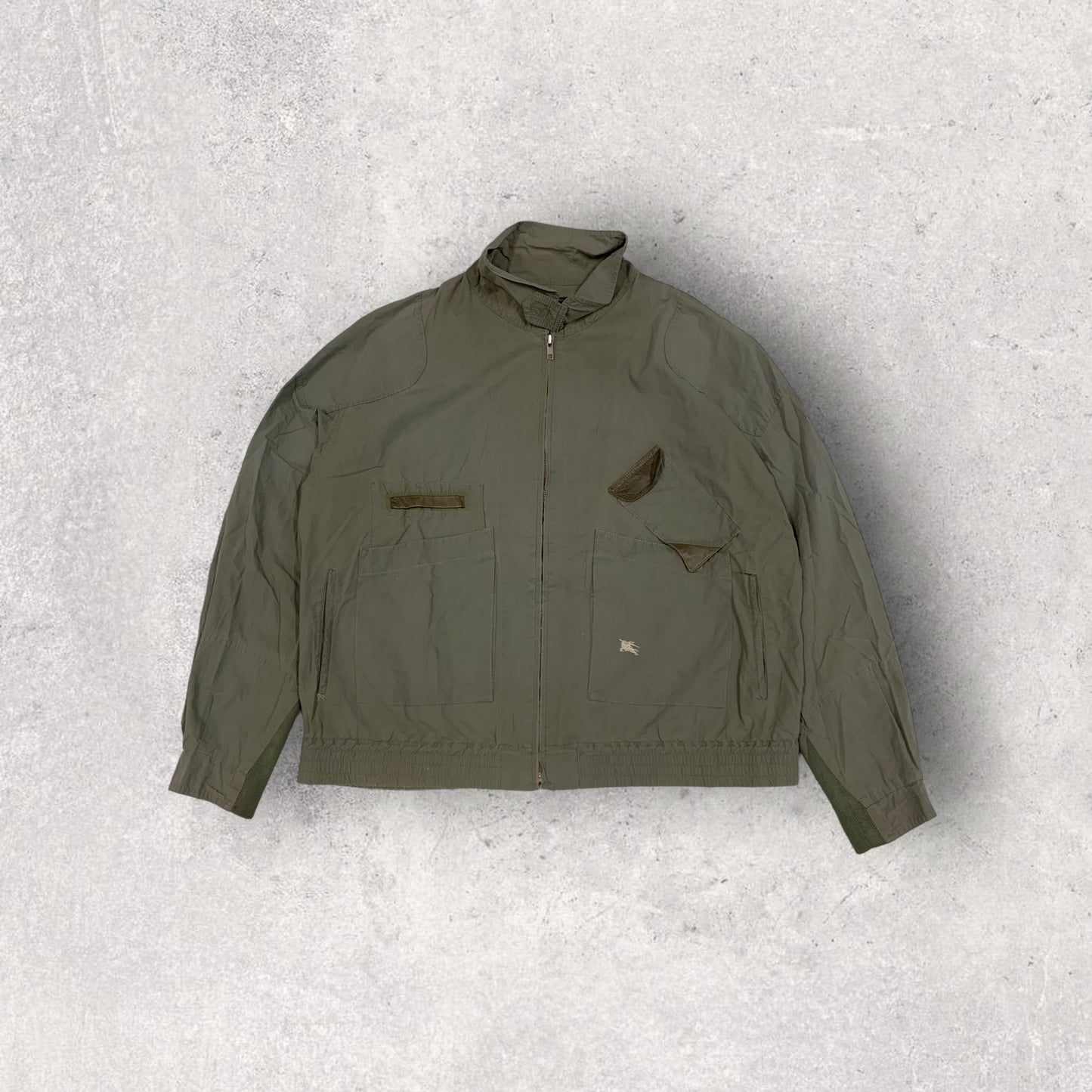 Chaqueta Vintage Burberry Cargo Aviator - M