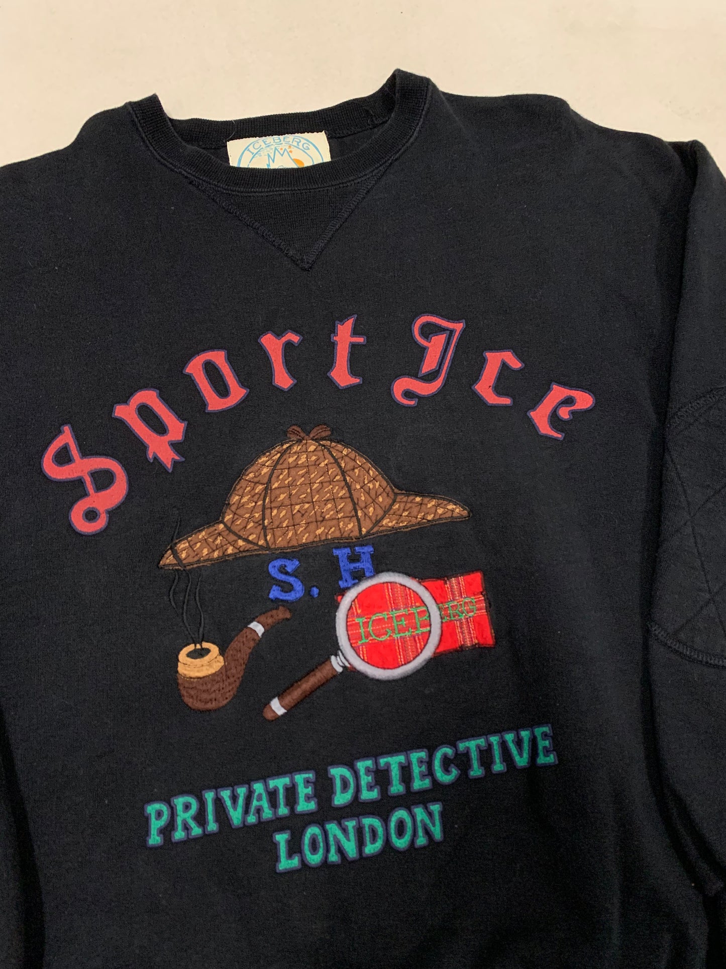 Sudadera Vintage Iceberg 90’s - M
