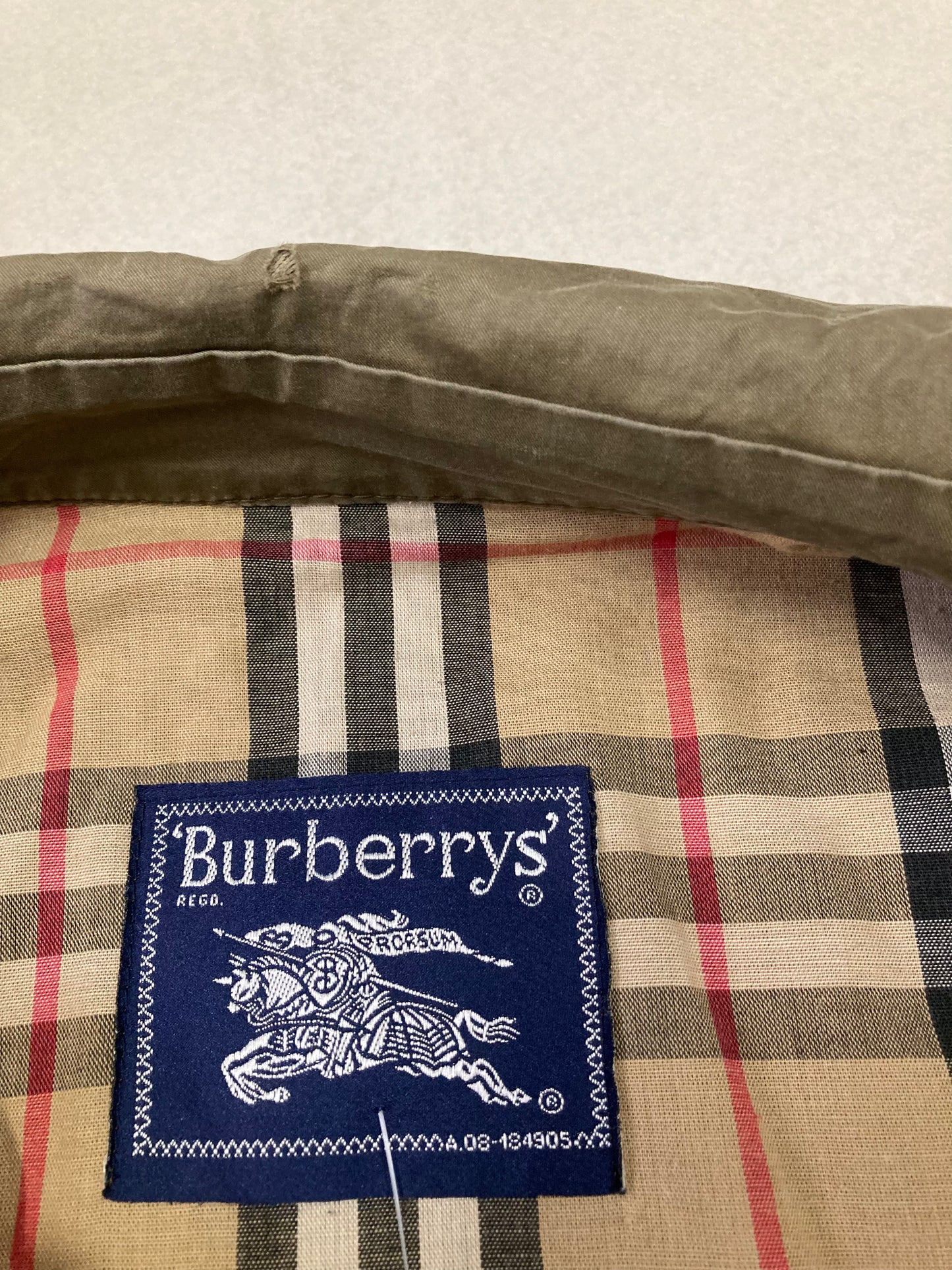 Chaqueta Harrington Vintage Aviator Cargo Burberry 70’s - M