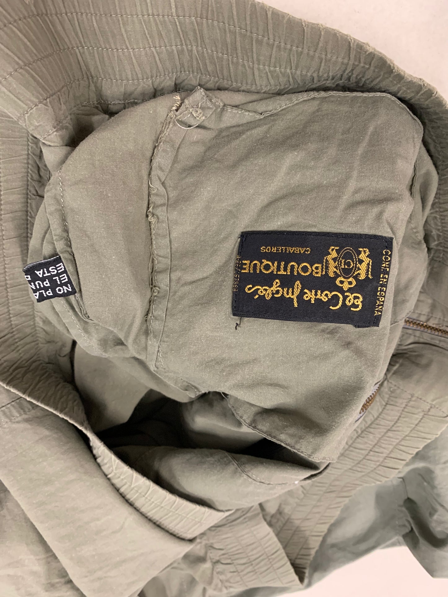 Chaqueta Vintage Burberry Cargo Aviator - M