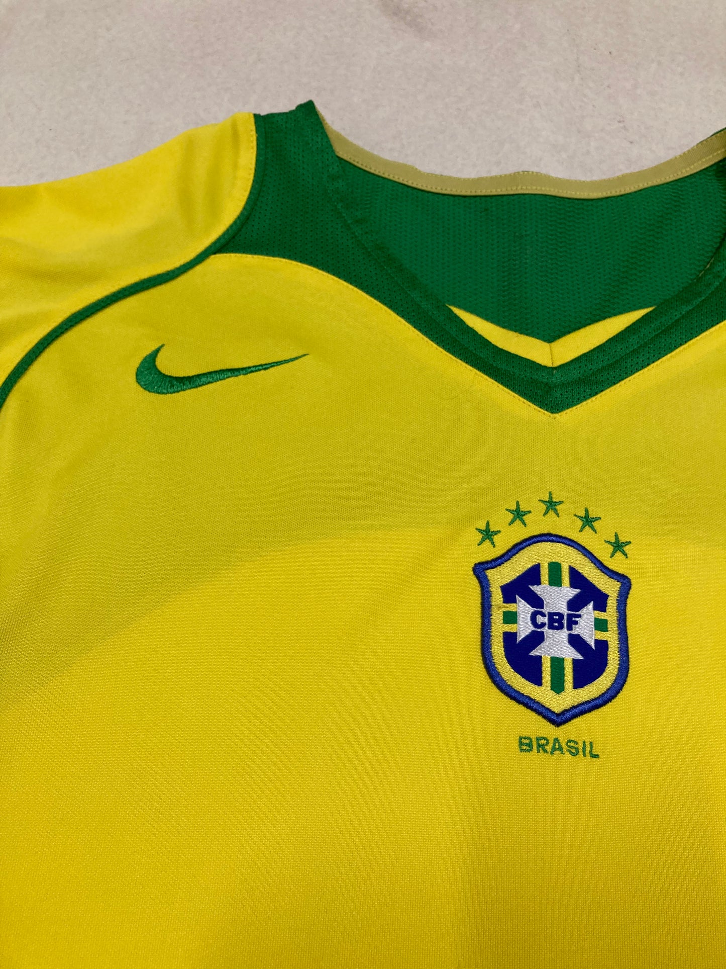 Camiseta Nike Brasil 2004 Vintage - L