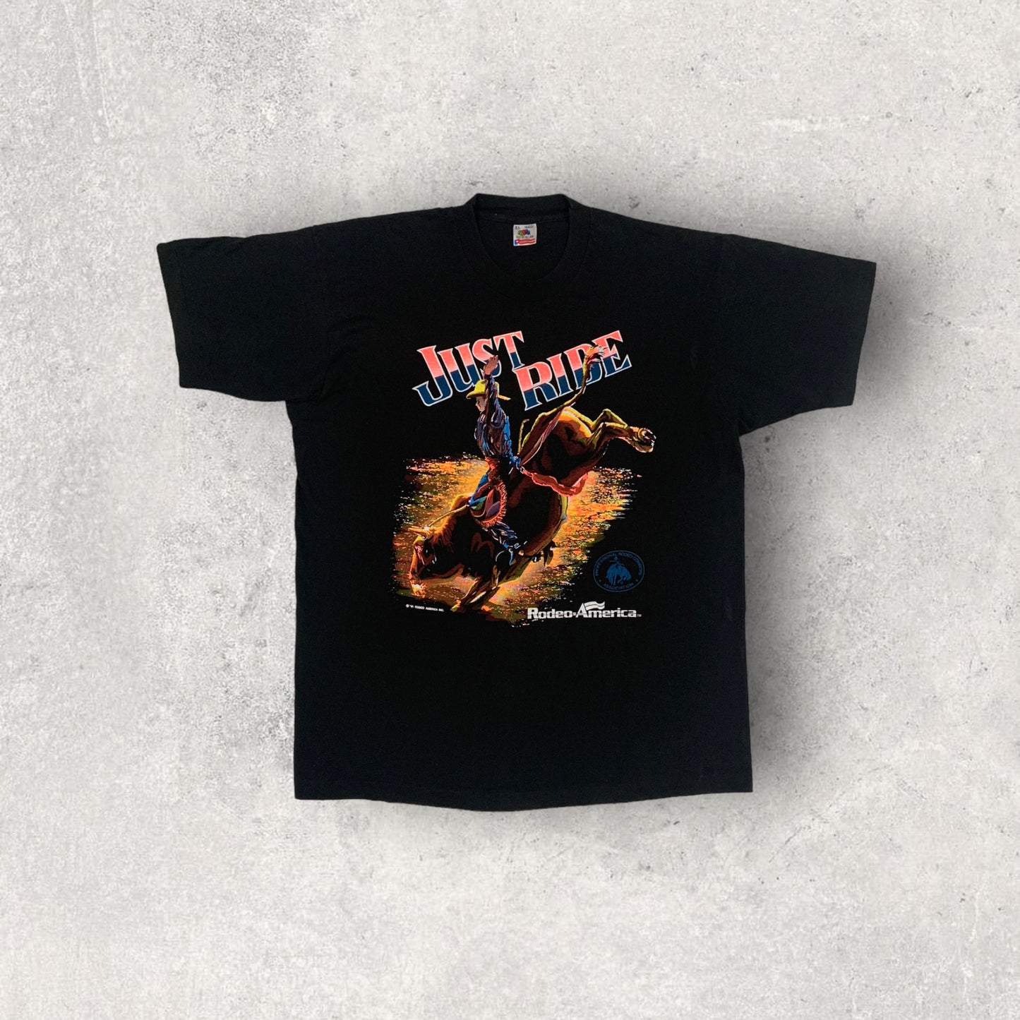 Camiseta Vintage Rodeo Of America 1991 - Xl