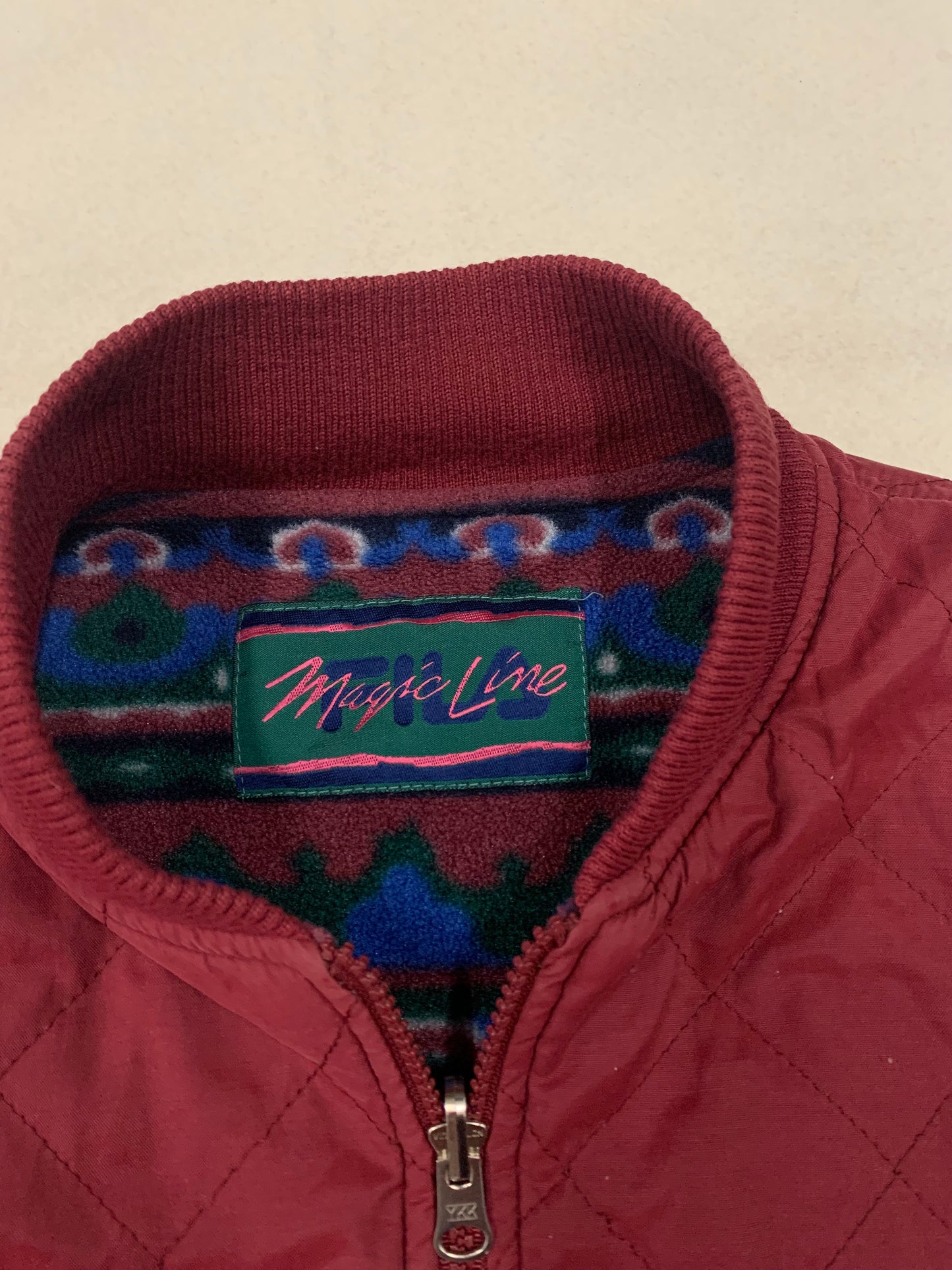 Chaleco Vintage Fila Magic Line Reversible 90’s - L