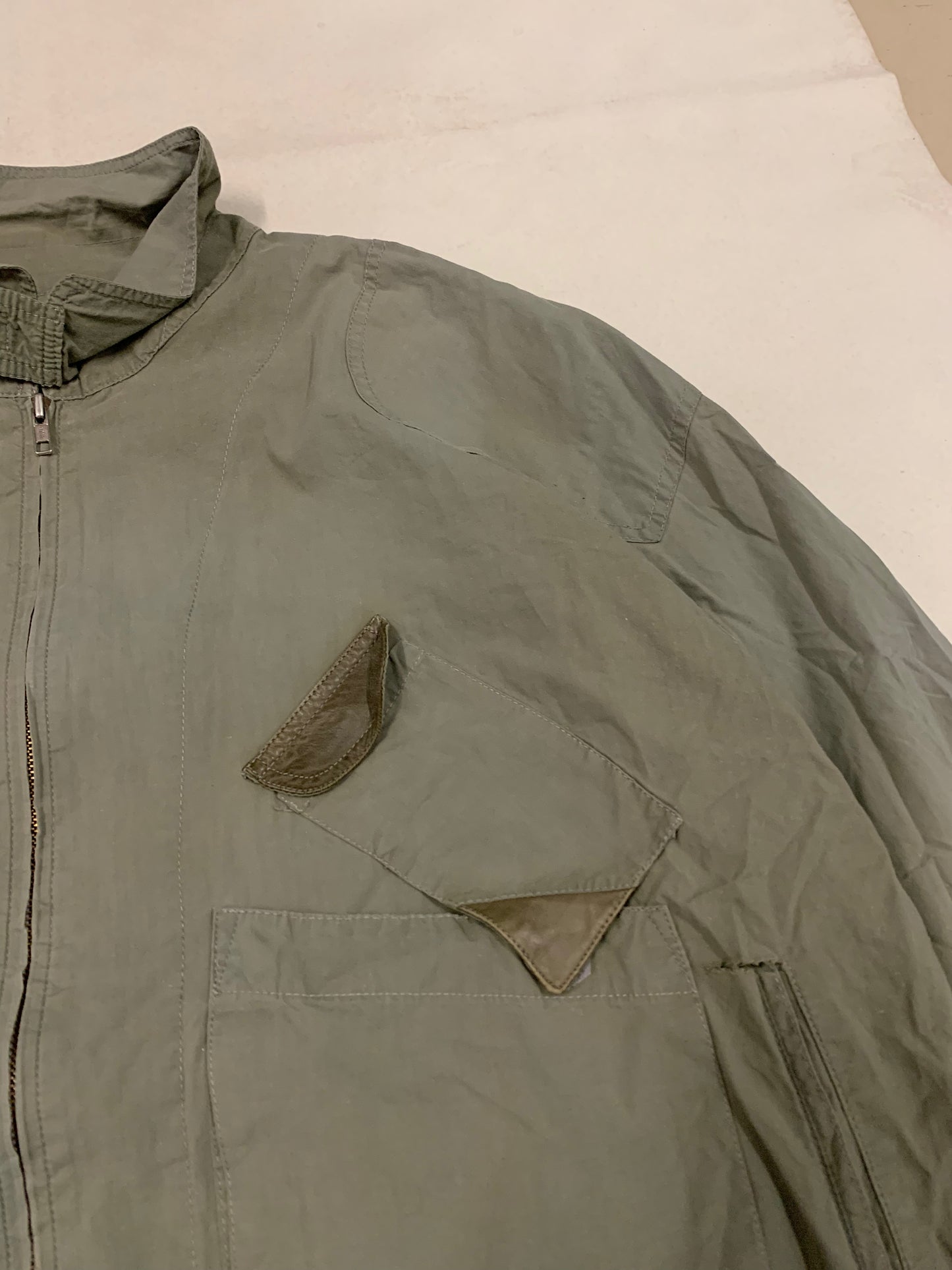 Chaqueta Vintage Burberry Cargo Aviator - M