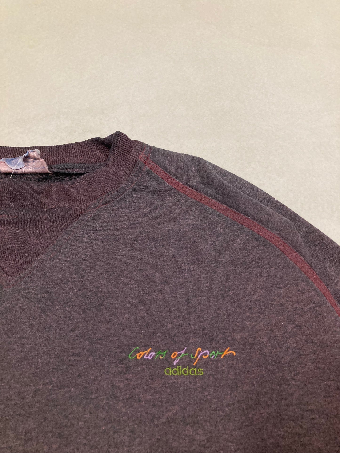 Sudadera Adidas ‘Colors of Sport’ 70s Vintage - L