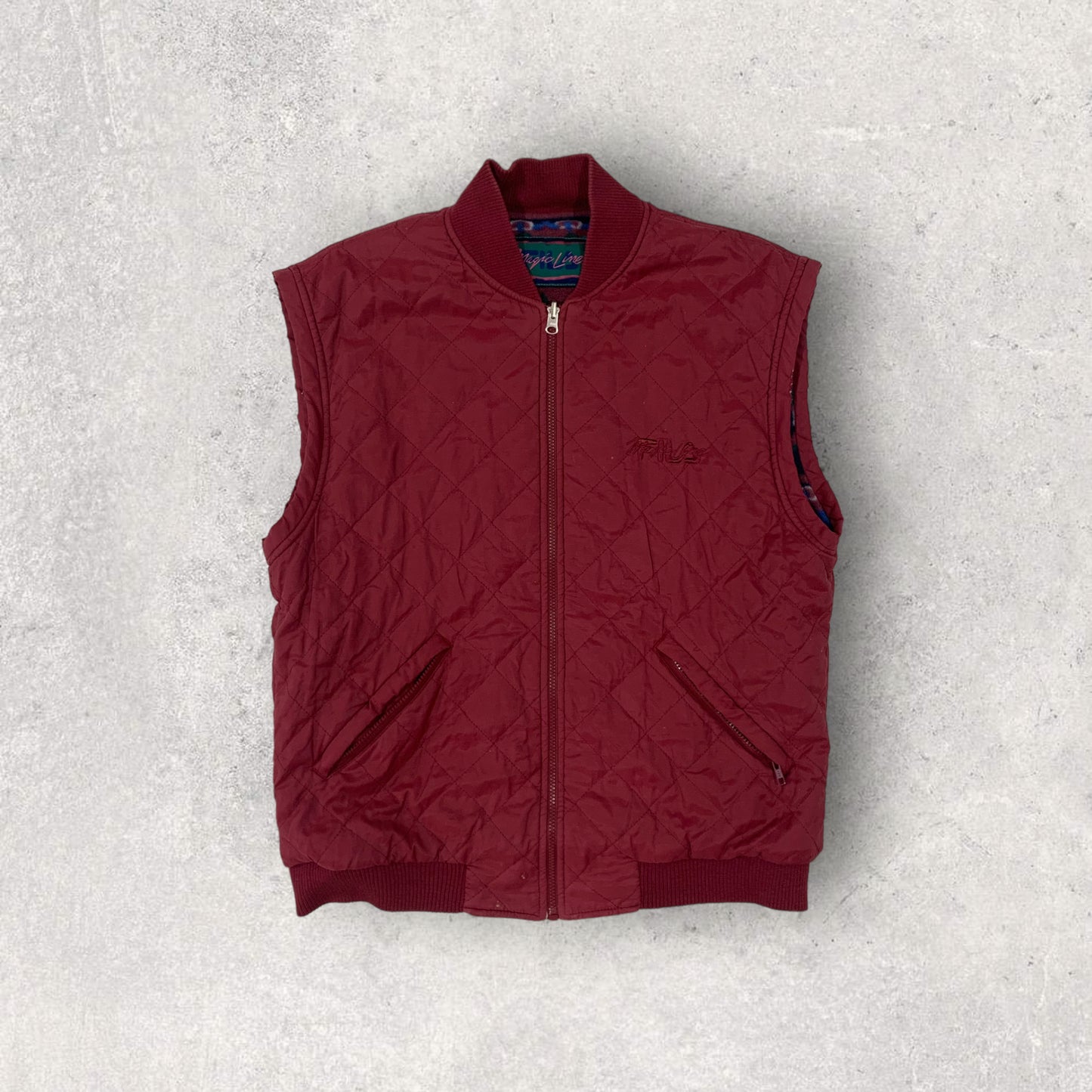 Chaleco Vintage Fila Magic Line Reversible 90’s - L