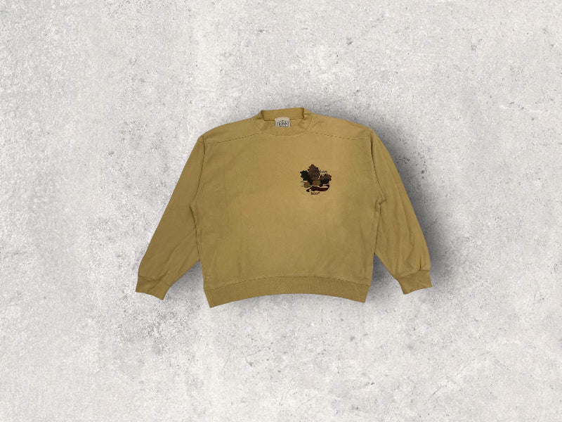 Sudadera Hugo Boss Premium ‘Logo Embroidered’ 90s Vintage - M
