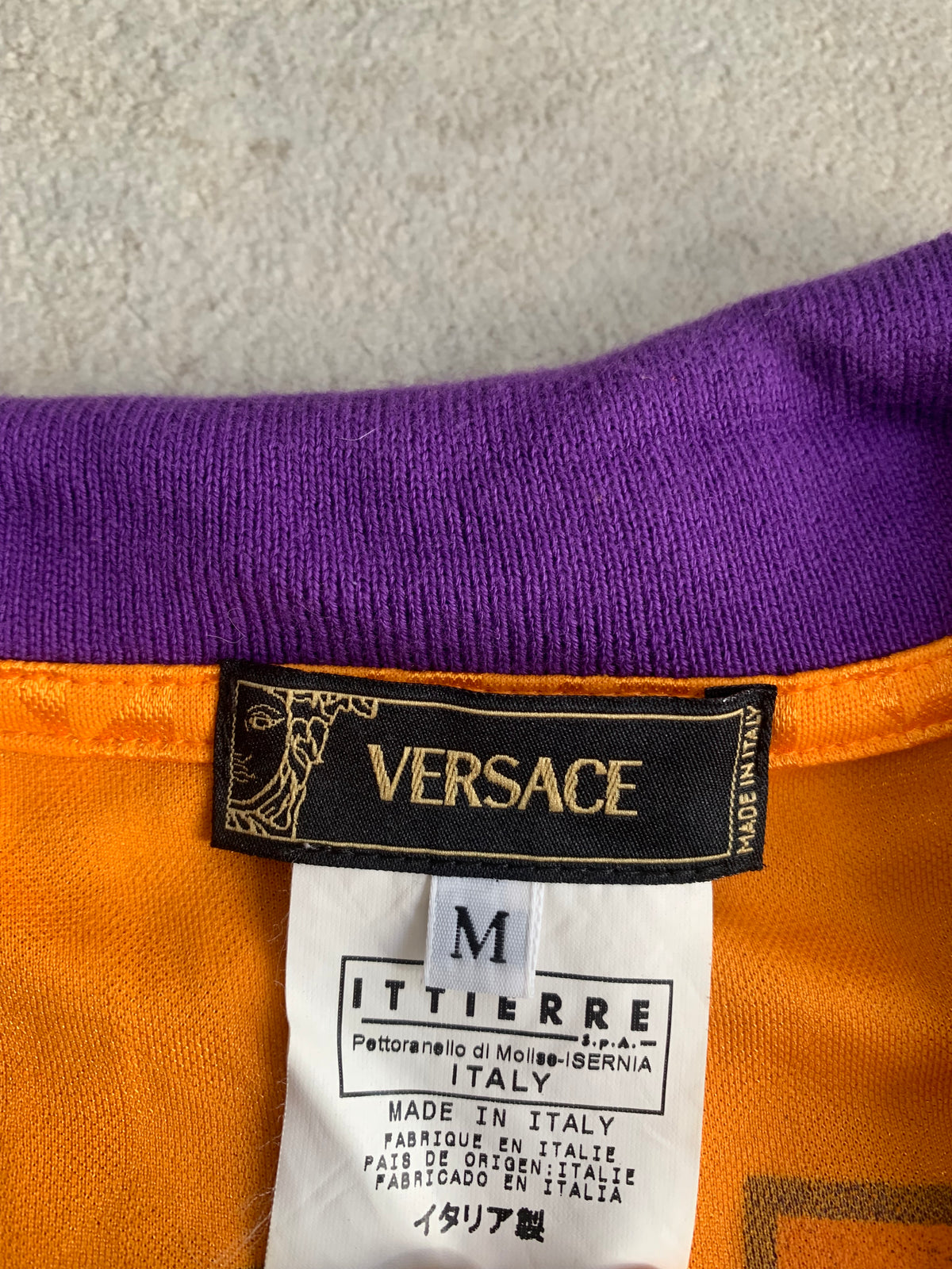 Camiseta Fútbol Vintage Versace 2004 - S