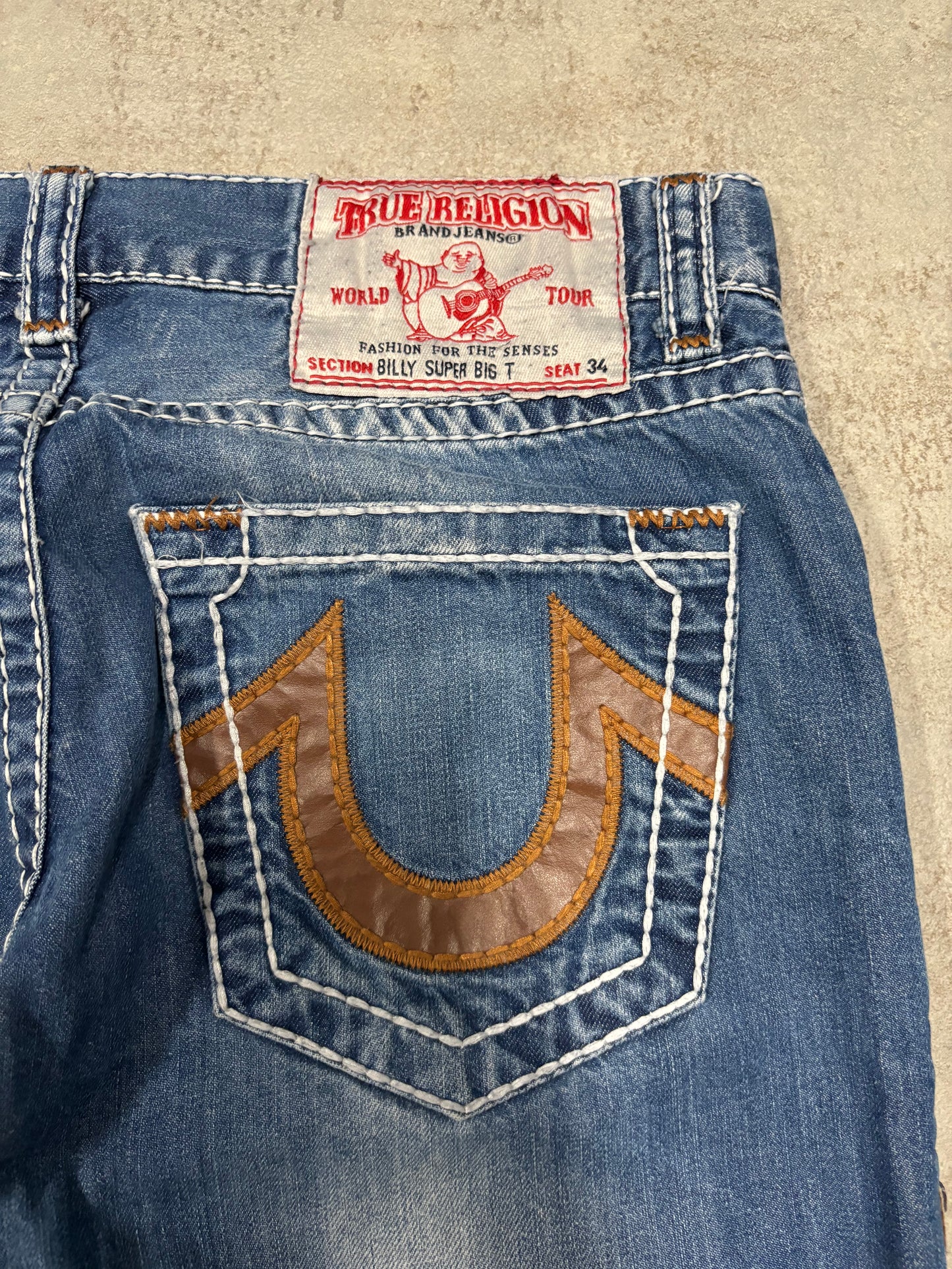 Pantalones Vaqueros True Religion 00s Vintage - M