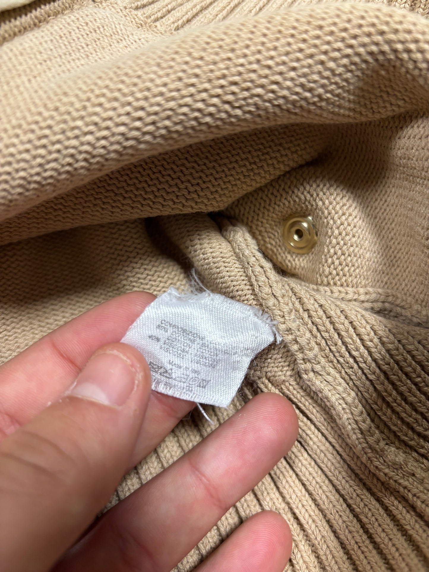 Jersey Zip Lana Yves Saint Laurent 00s Vintage - M