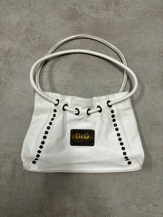 Bolso de Mano Cuero D&G 00s Vintage