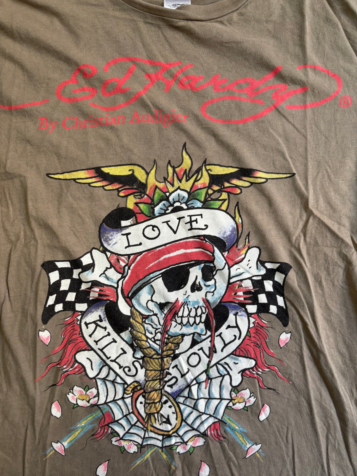 Camiseta Ed Hardy Y2K Vintage - M