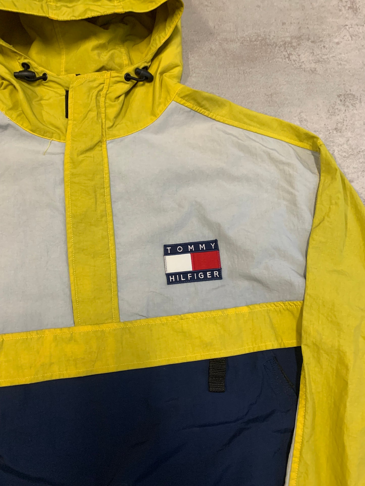 Vintage Tommy Hilfiger 90's Convertible Windbreaker Jacket - Xl