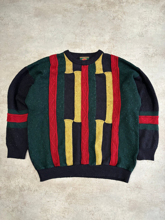 Vintage 'Coogi Style' Wool Sweater - M