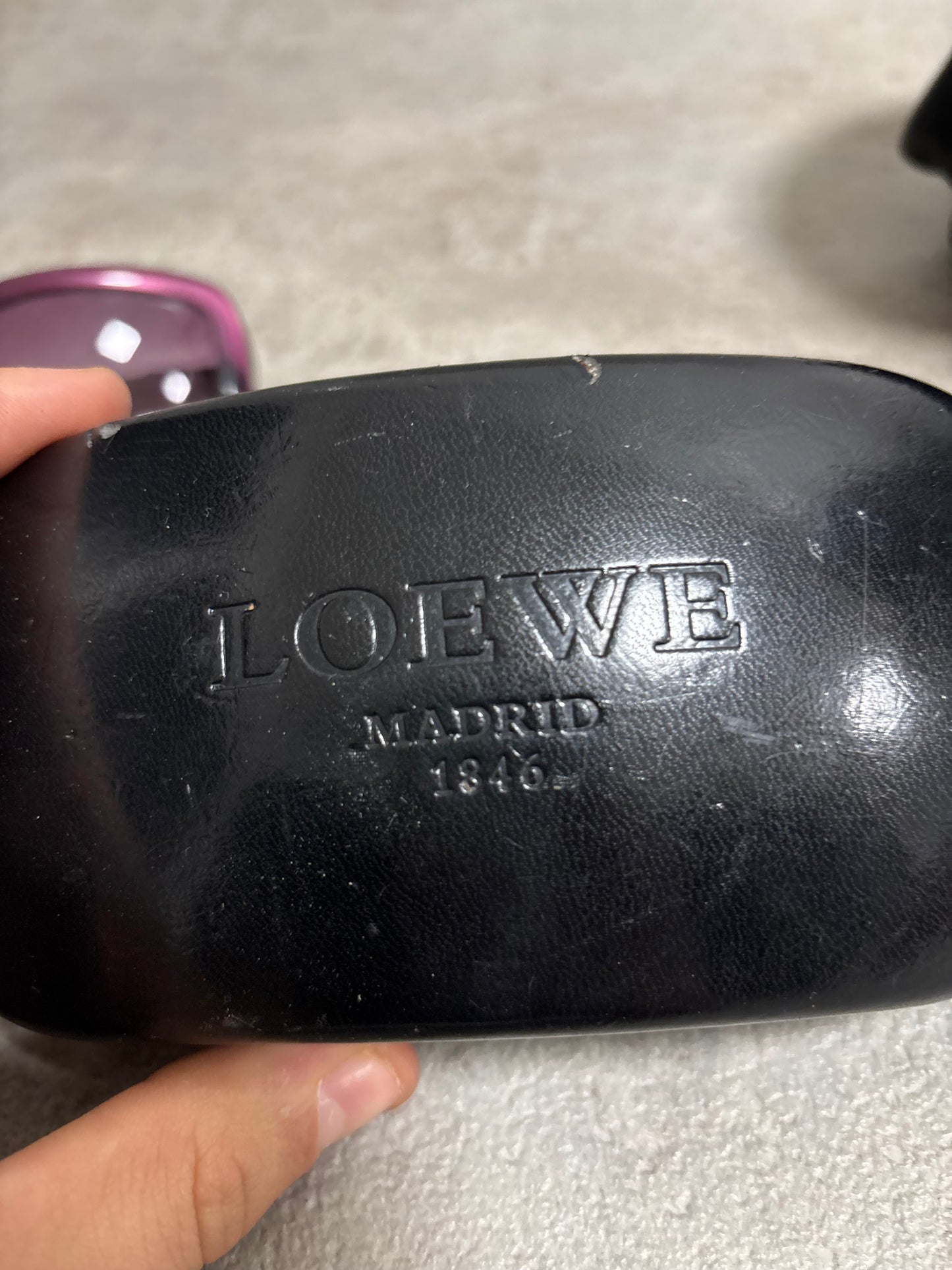 Gafas Rectangulares Loewe 00s Vintage