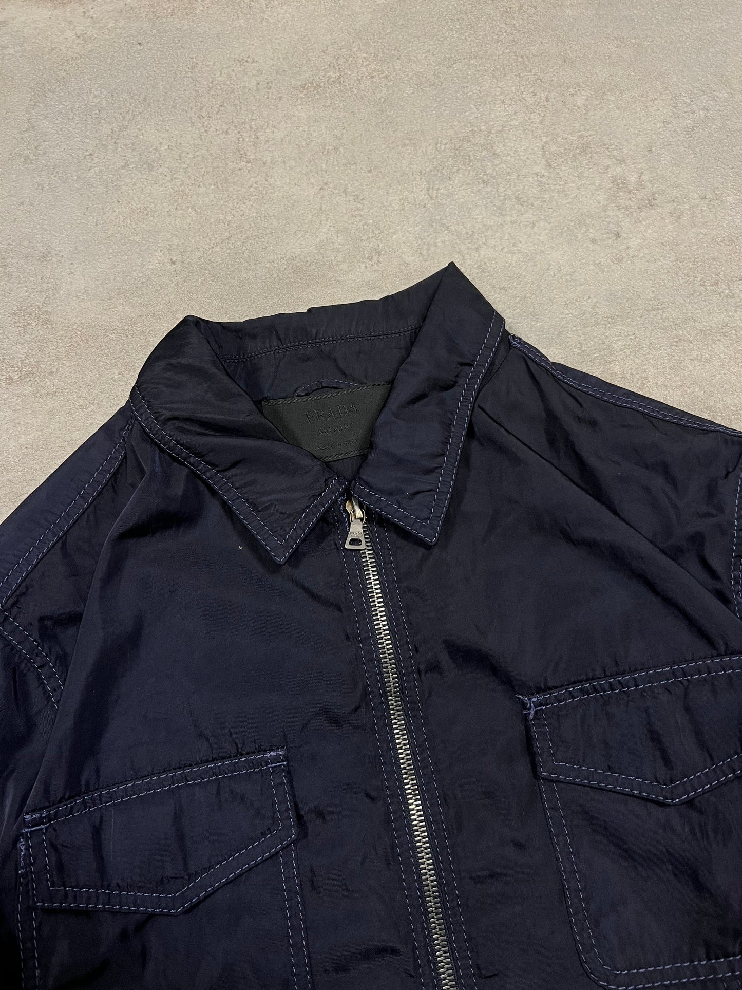 Chaqueta Nylon ‘Iridiscente’ Vintage Prada 2000 - M
