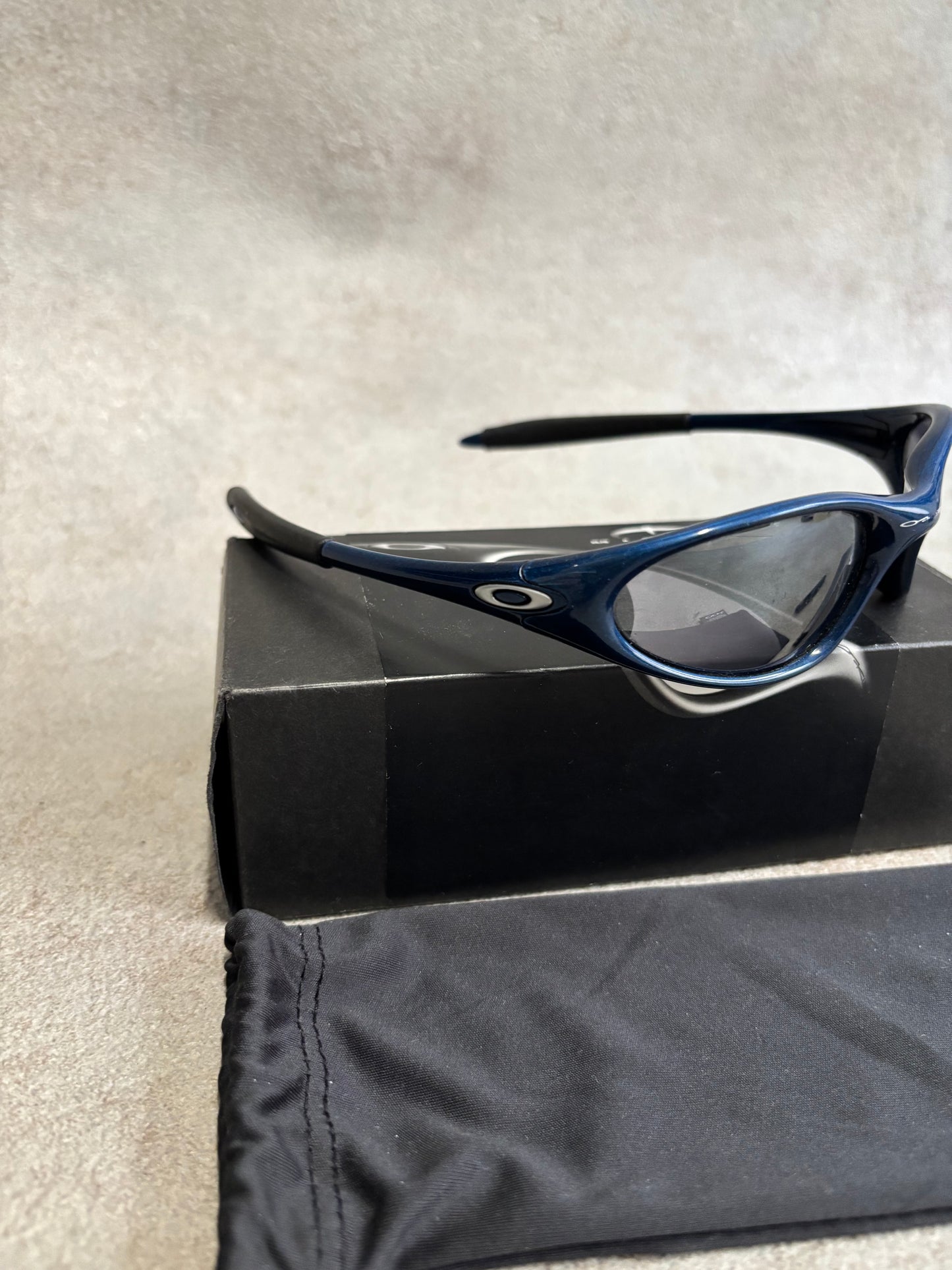 Gafas Oakley Minute ‘Code Blue’ 2000 Vintage With OG Case