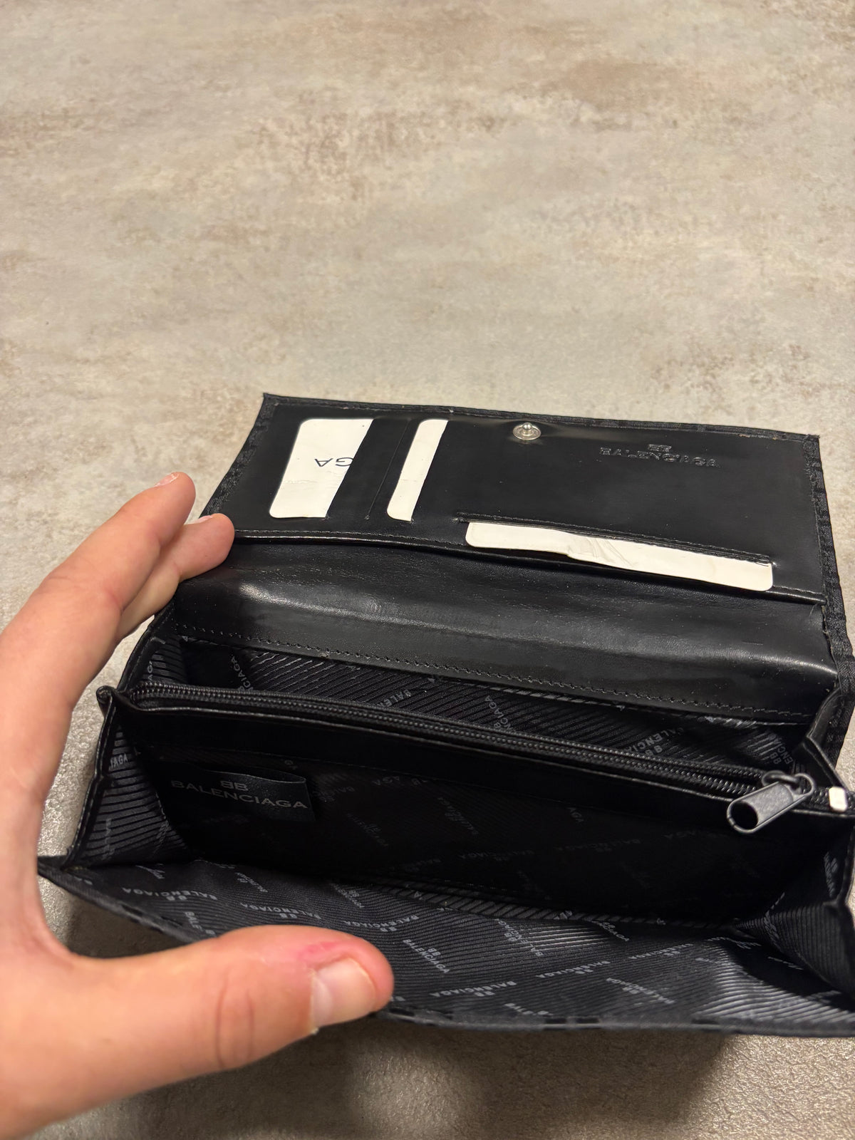 Billetera Balenciaga Monogram 00s Vintage