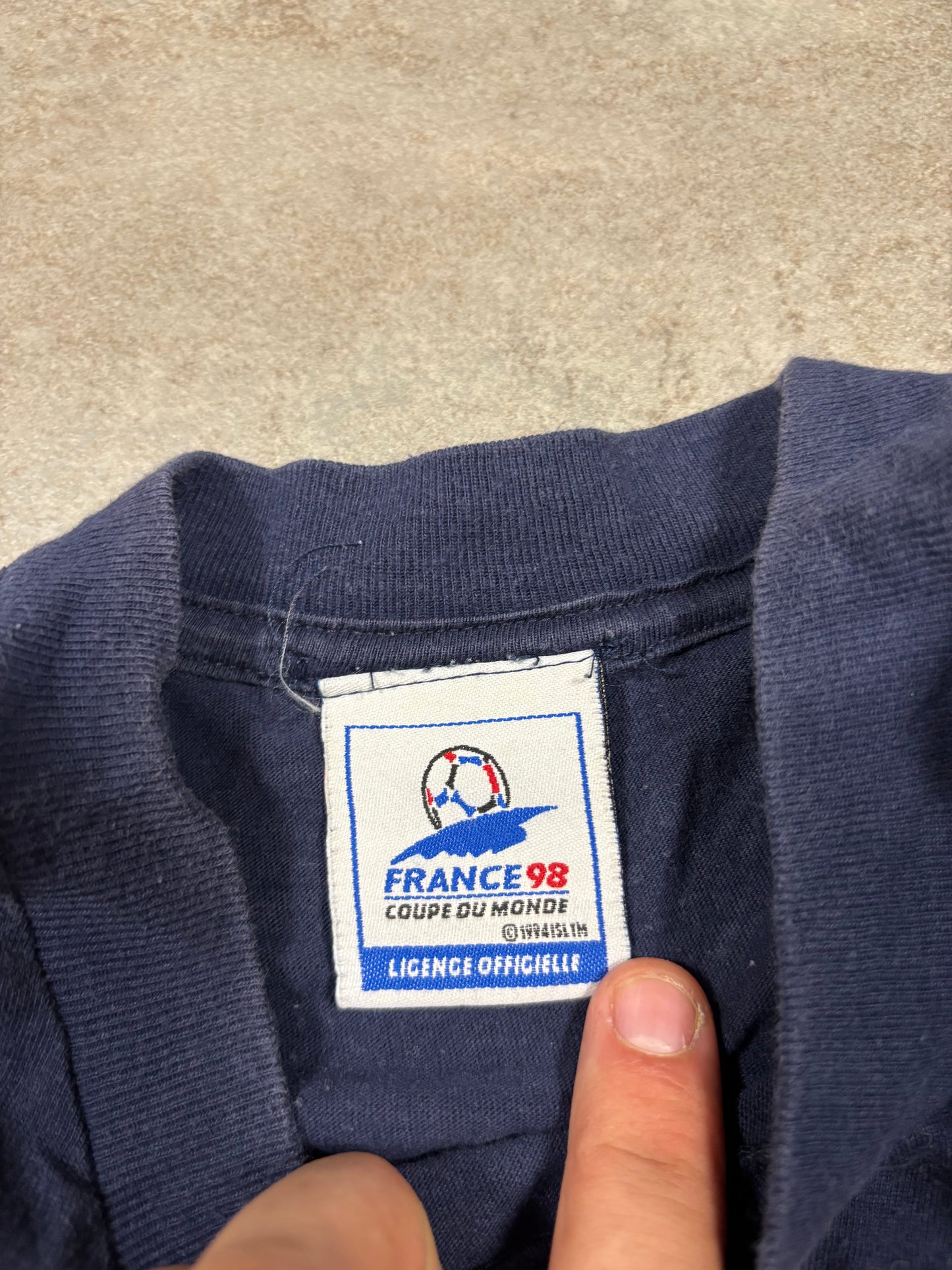 Camisa Francia 1998 Selección Inglesa Vintage - XL