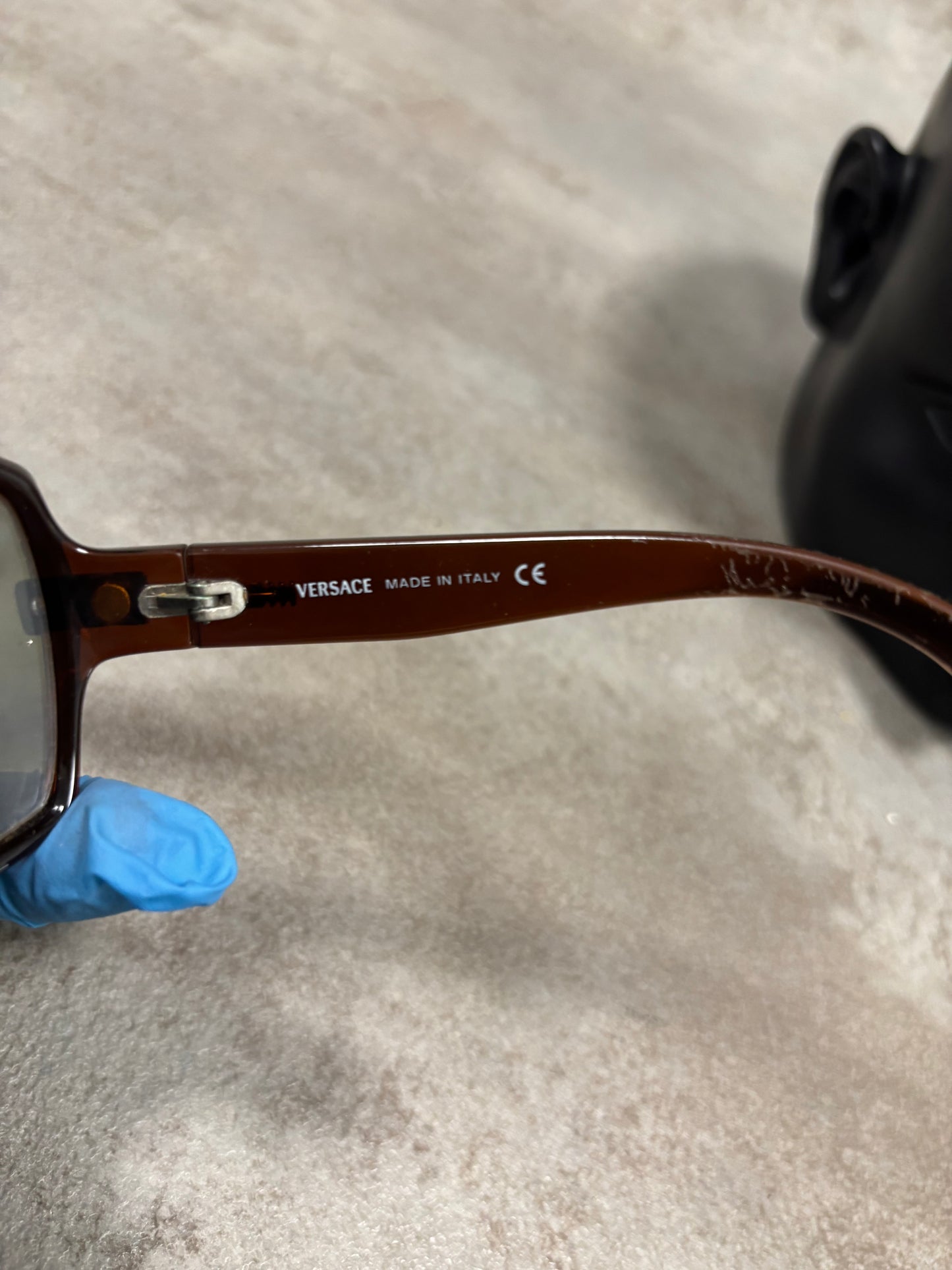Gafas ‘Máscara Medusa’ Cristal Intercambiable Versace 00s Vintage