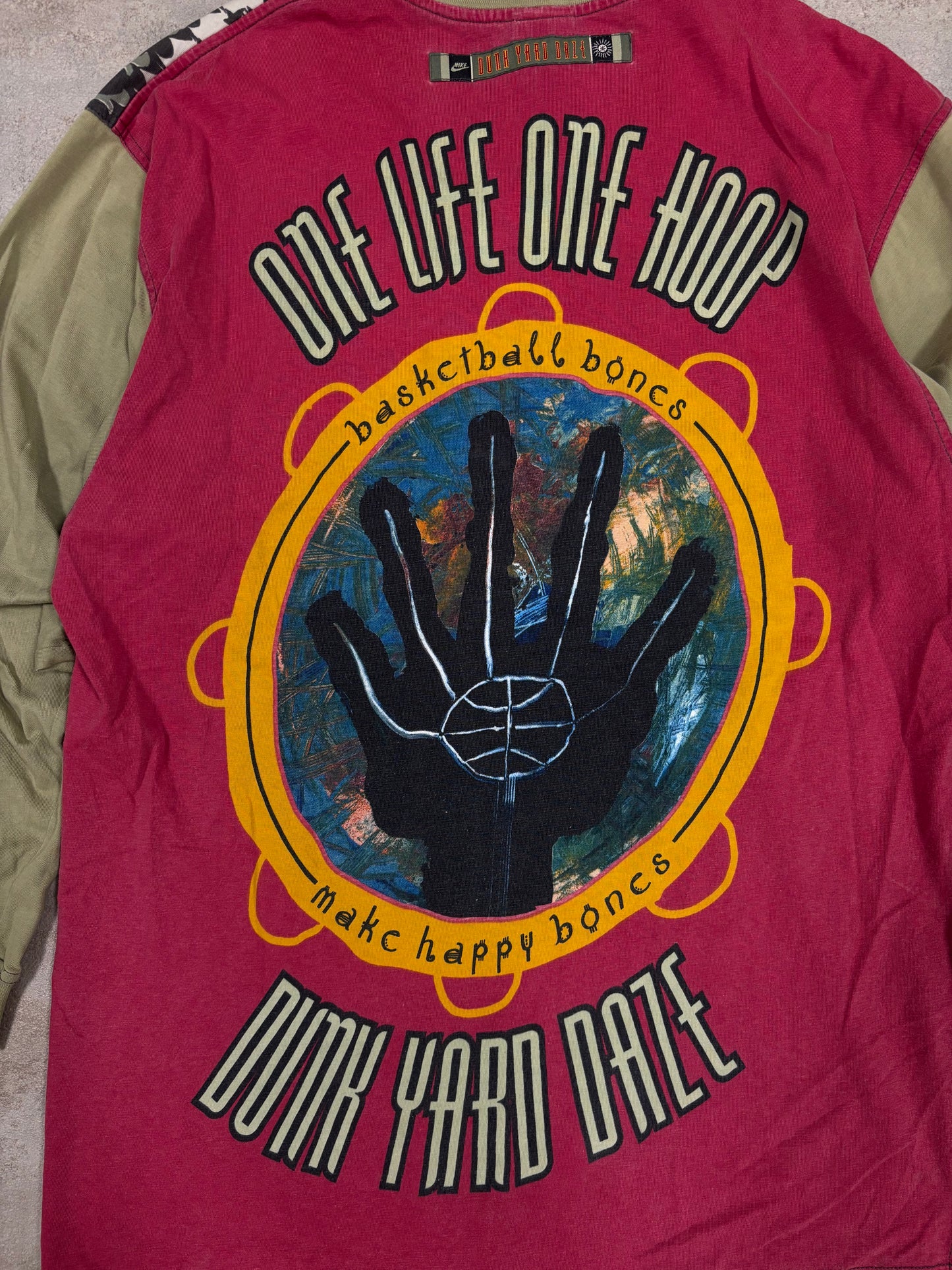Camiseta Rara Manga Larga Dunk Nike 1994 Vintage - M