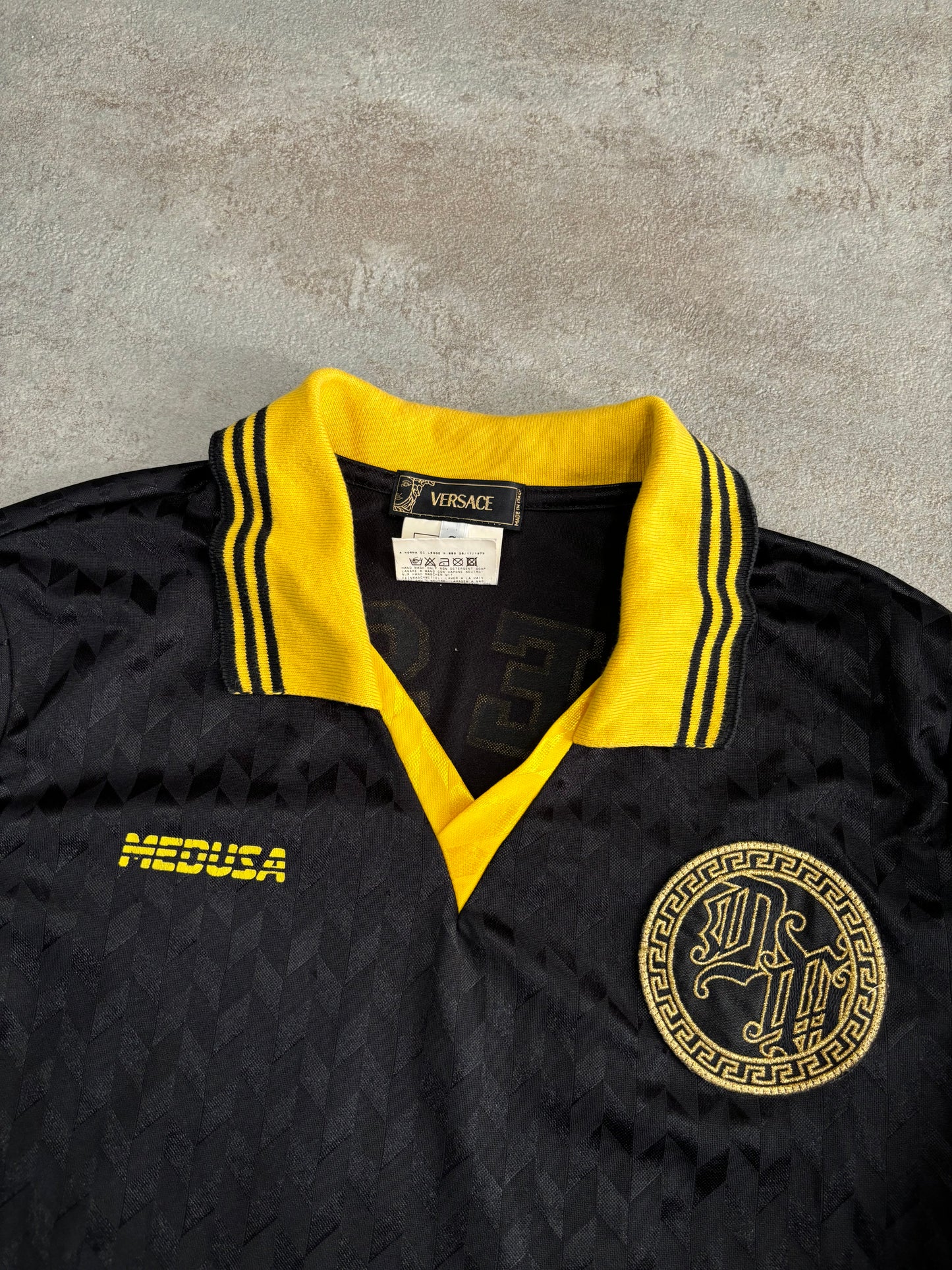 Camiseta Football Versace ‘Gesu 12’ 2004 Vintage - S