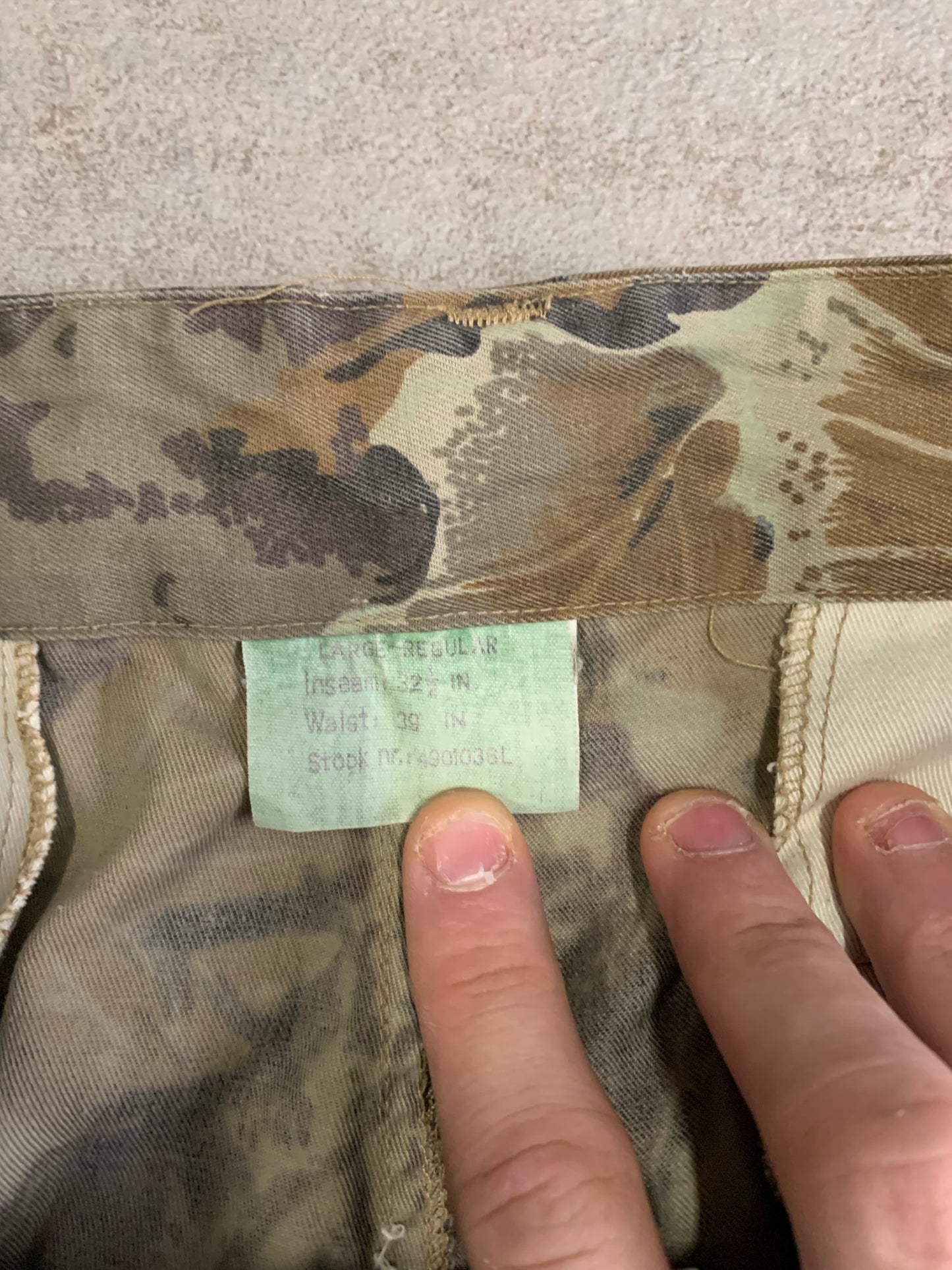 Pantalones Cargo Vintage RealTree- M